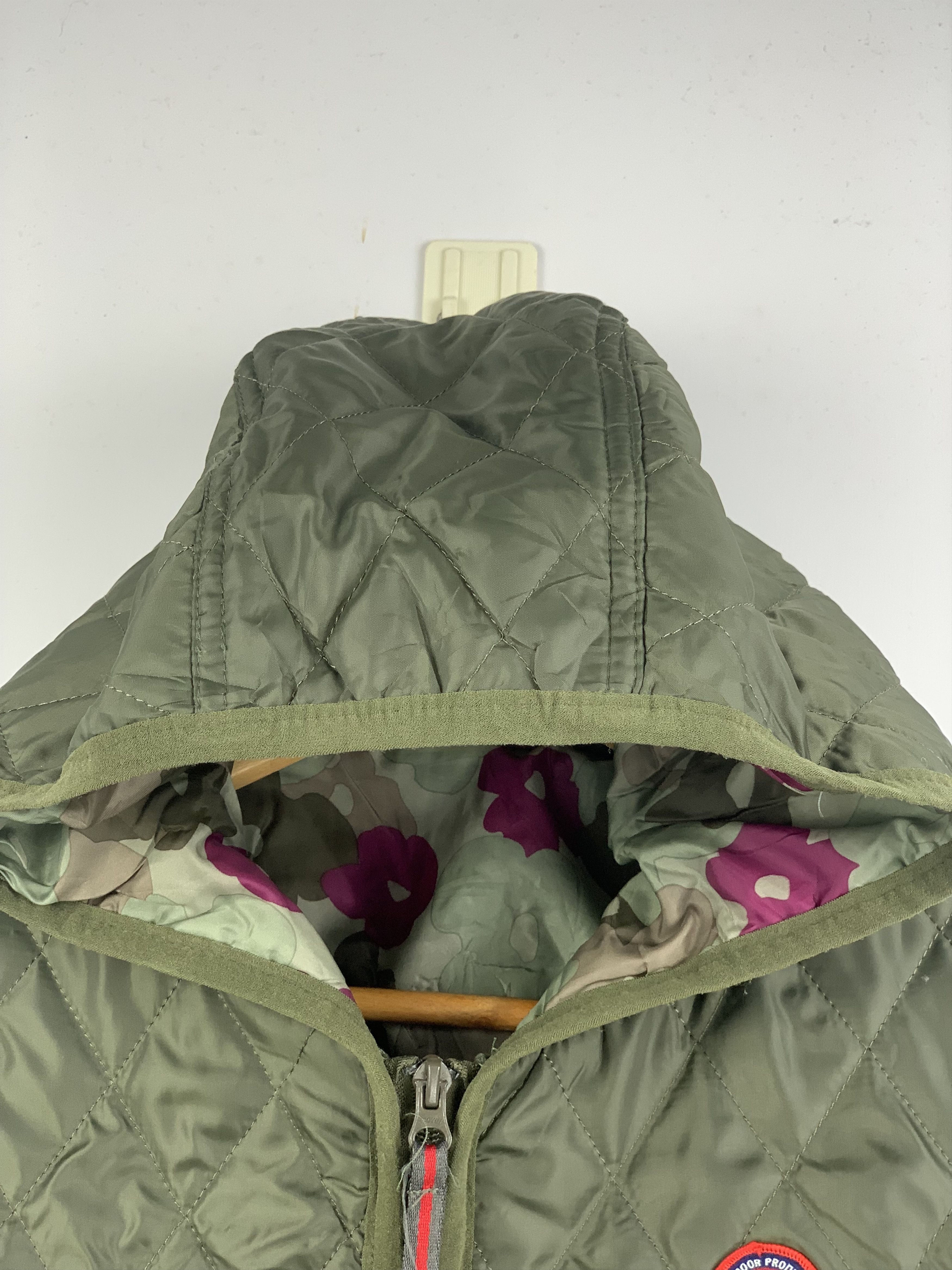Vintage UTDOOR Fleece Lining Hoodie Zip Up Light Jacket