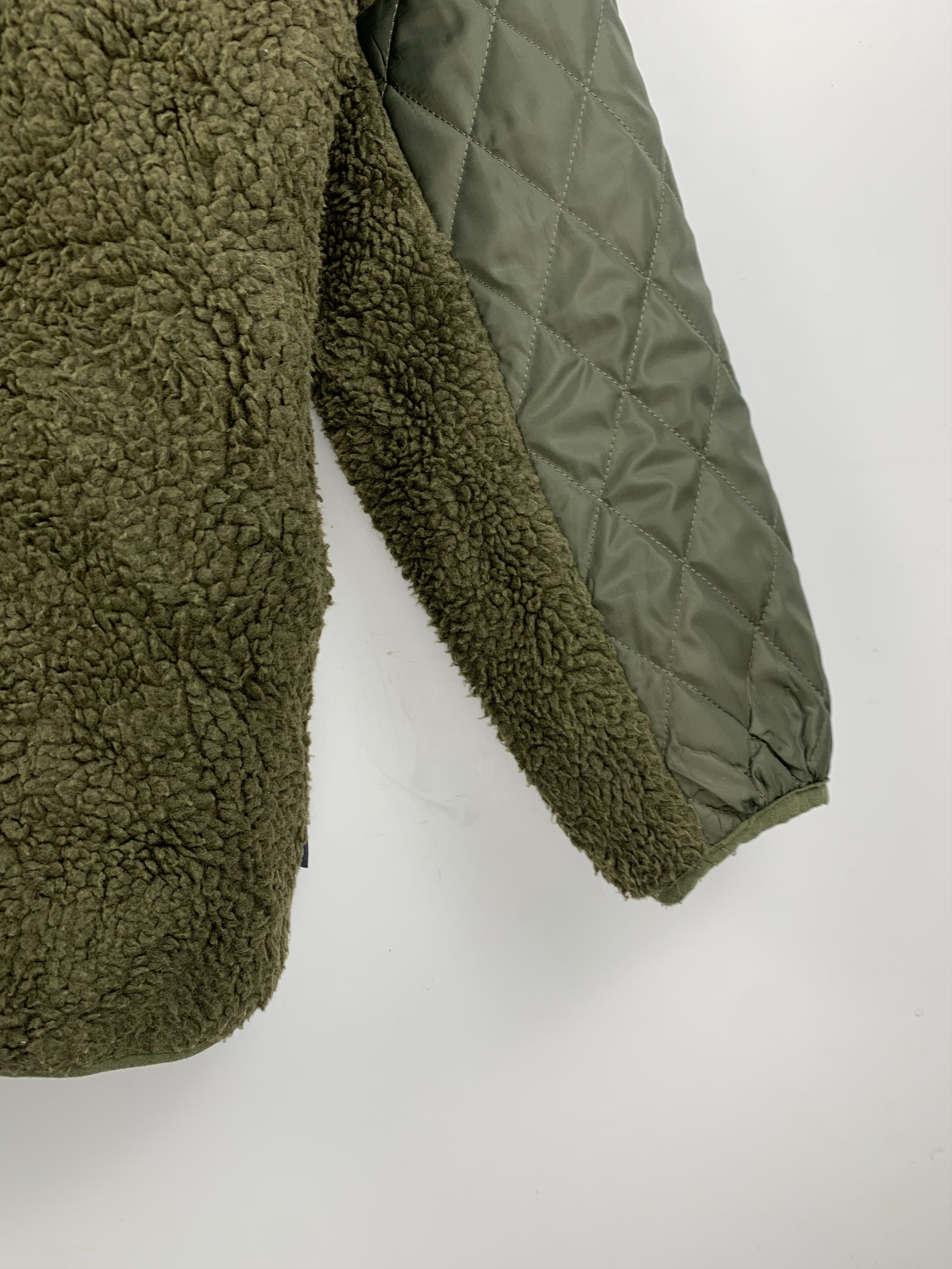 Vintage UTDOOR Fleece Lining Hoodie Zip Up Light Jacket