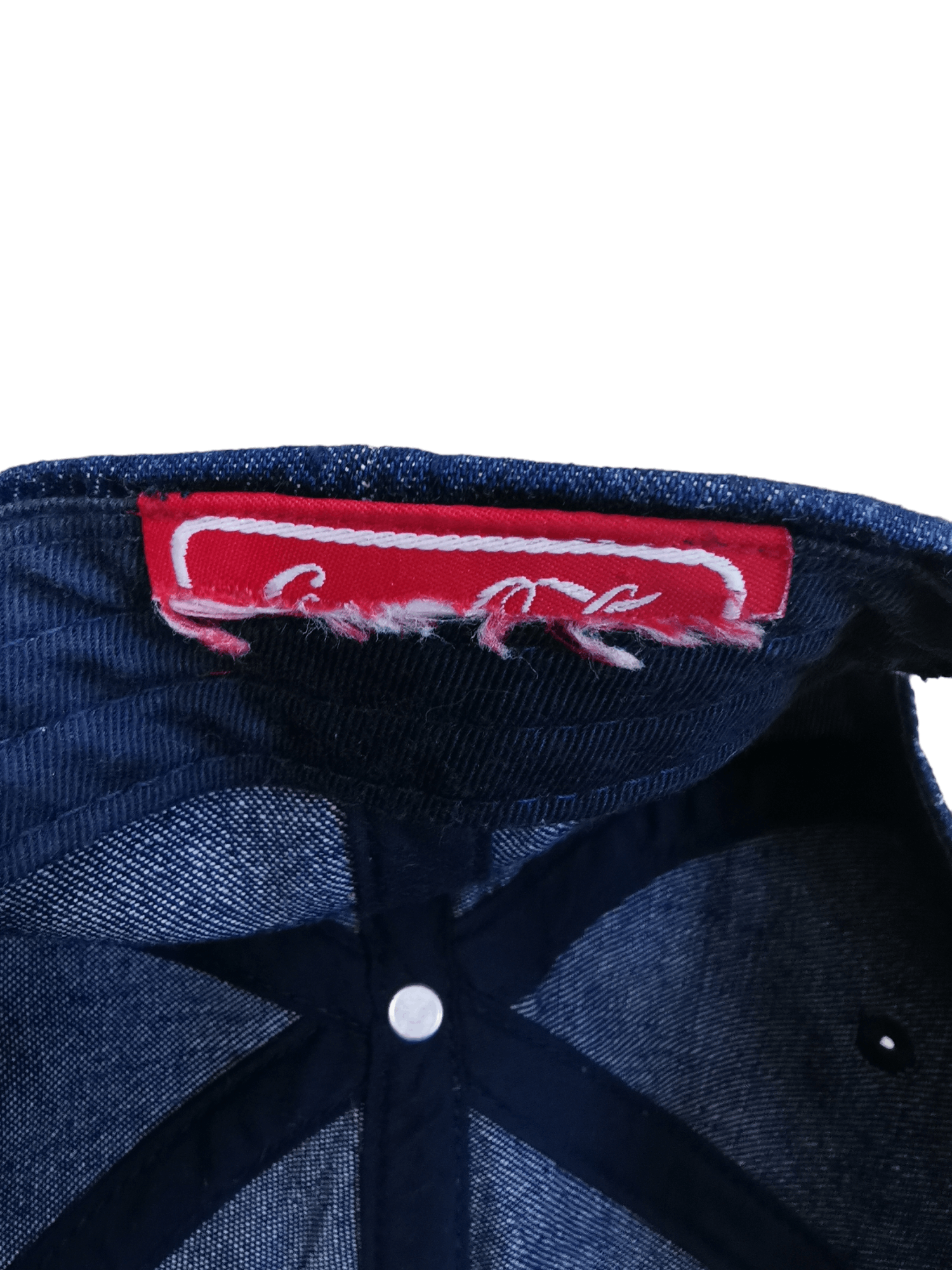 Coca Cola × Denime × Vintage VINTAGE COCA COLA DENIM BOX LOGO HAT CAP Size ONE SIZE - 5 Thumbnail