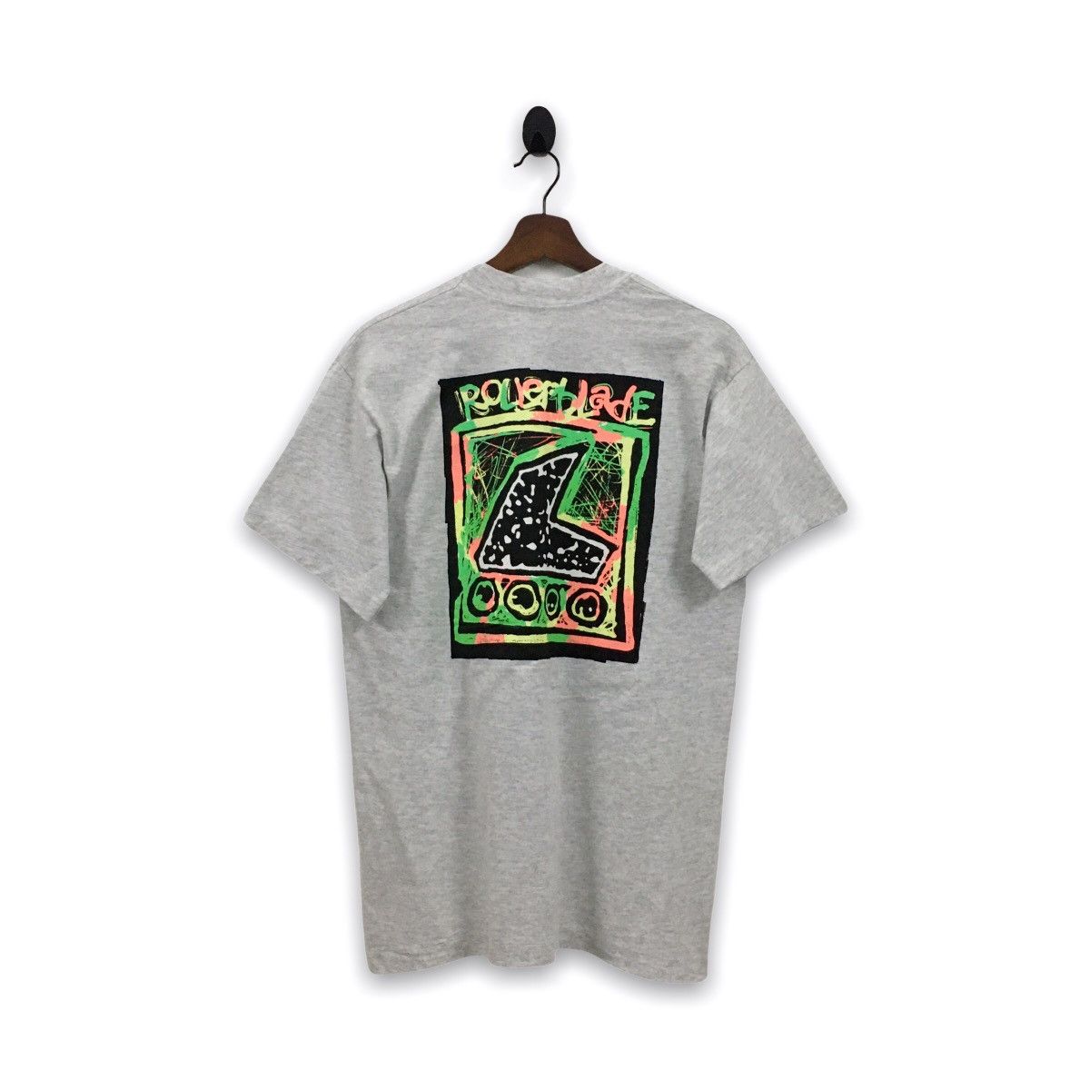 Vintage × Welcome Skateboards Rare Vintage 90s Roller Blade Big Printed Tshirt Size US M / EU 48-50 / 2 - 1 Thumbnail