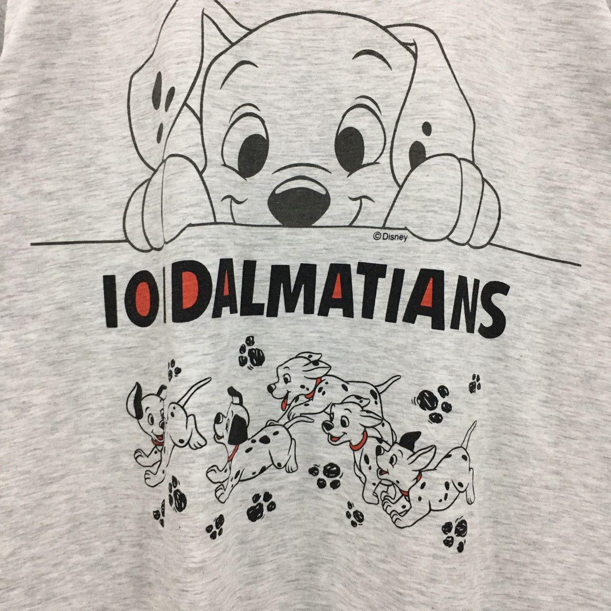 Disney × Vintage Rare Vintage 90s 101 Dalmatians Big Printed Tshirt Size US L / EU 52-54 / 3 - 3 Thumbnail