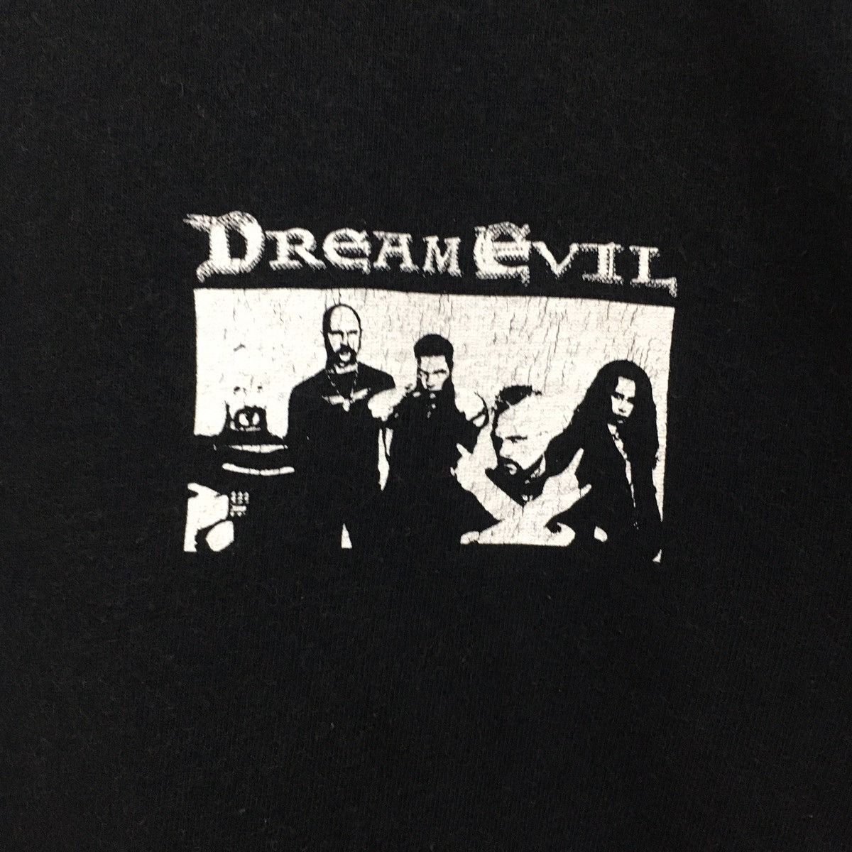 Band Tees × Vintage Rare Vintage 90s Dream Evil Heavy Metal Band Tshirt Size US M / EU 48-50 / 2 - 4 Thumbnail