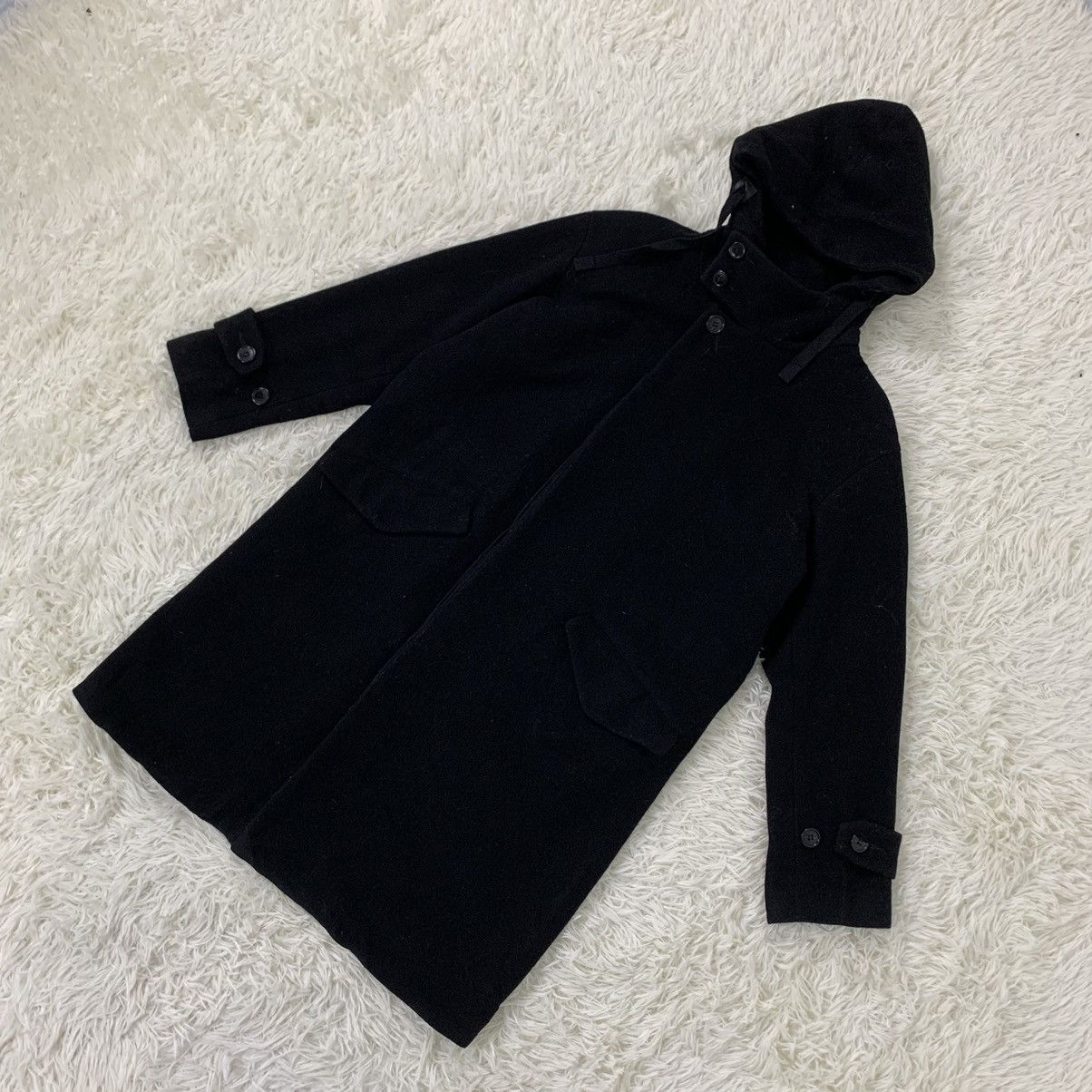 CABANE de ZUCCa × Japanese Brand NICE DESIGN ZUCCA WOOL LONG JACKET HOODIE Size US M / EU 48-50 / 2 - 1 Thumbnail