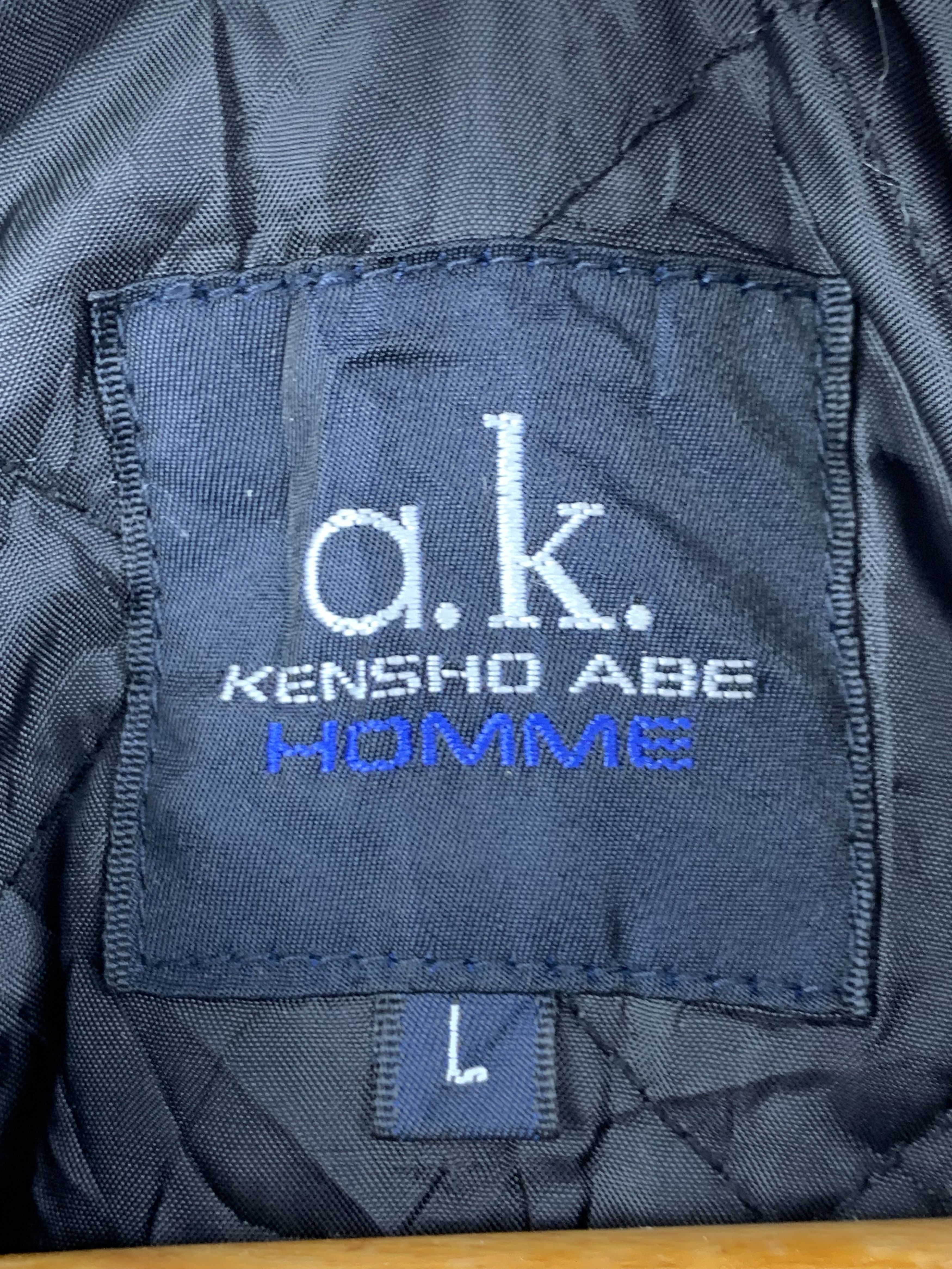 Kensho Abe Vintage KENSHO ABE Button Up Long Plain Jacket Size US L / EU 52-54 / 3 - 10 Thumbnail