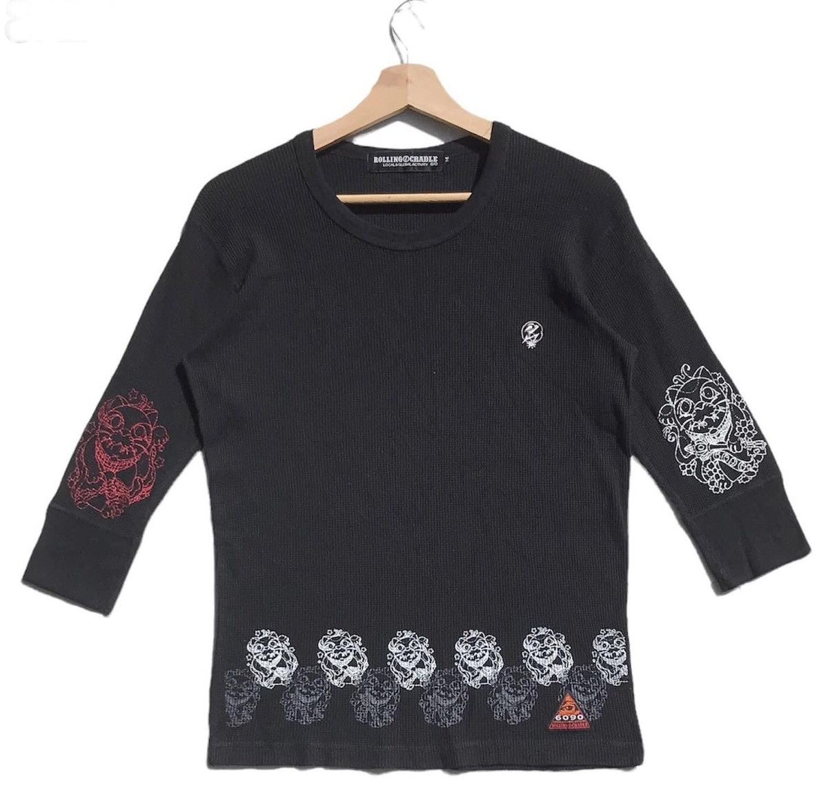 image of Vintage Rolling Cradle in Black, Men's (Size Small)