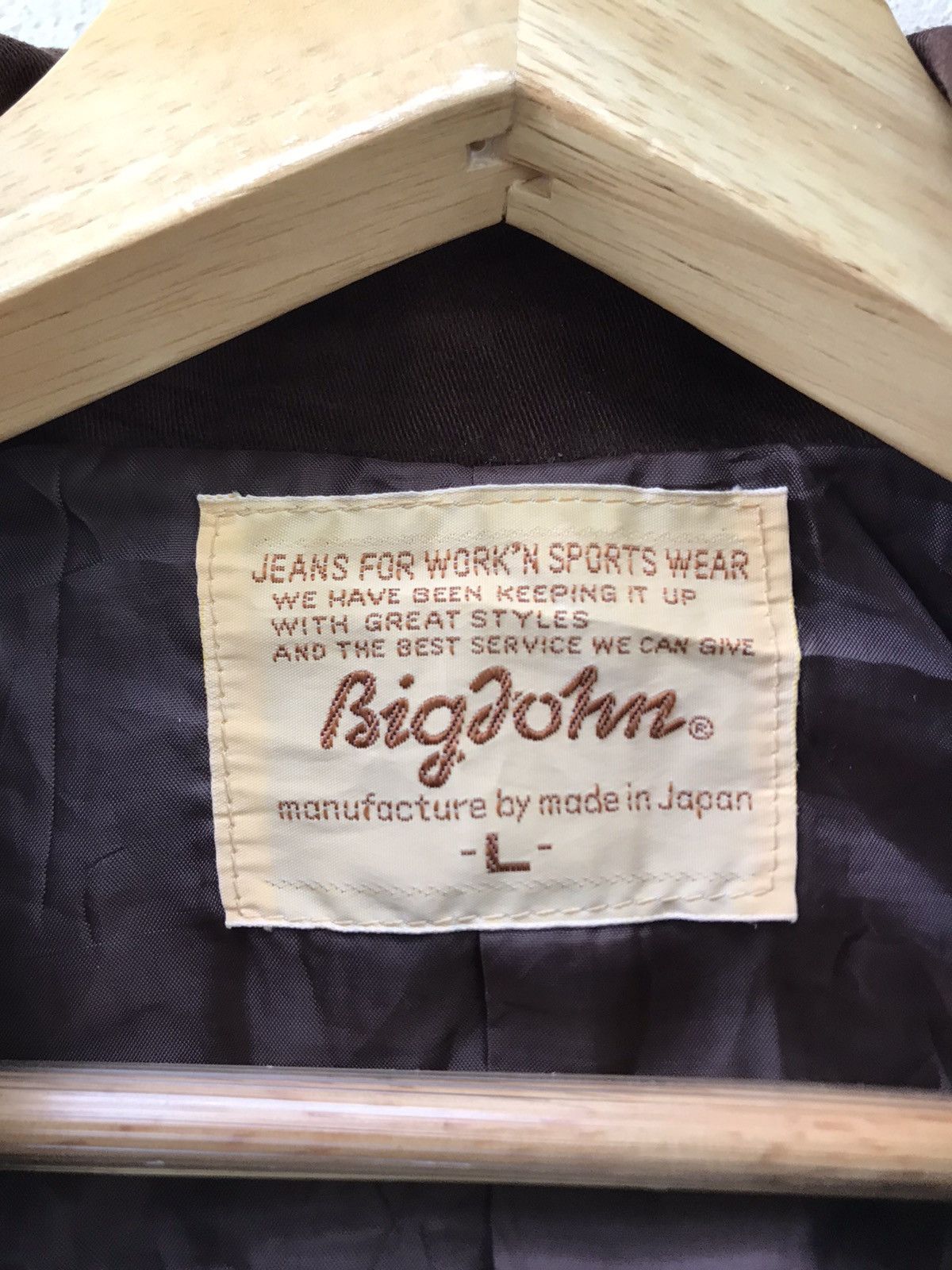 Big John Vintage Big John Work Wear Chore Jacket Size US M / EU 48-50 / 2 - 4 Thumbnail