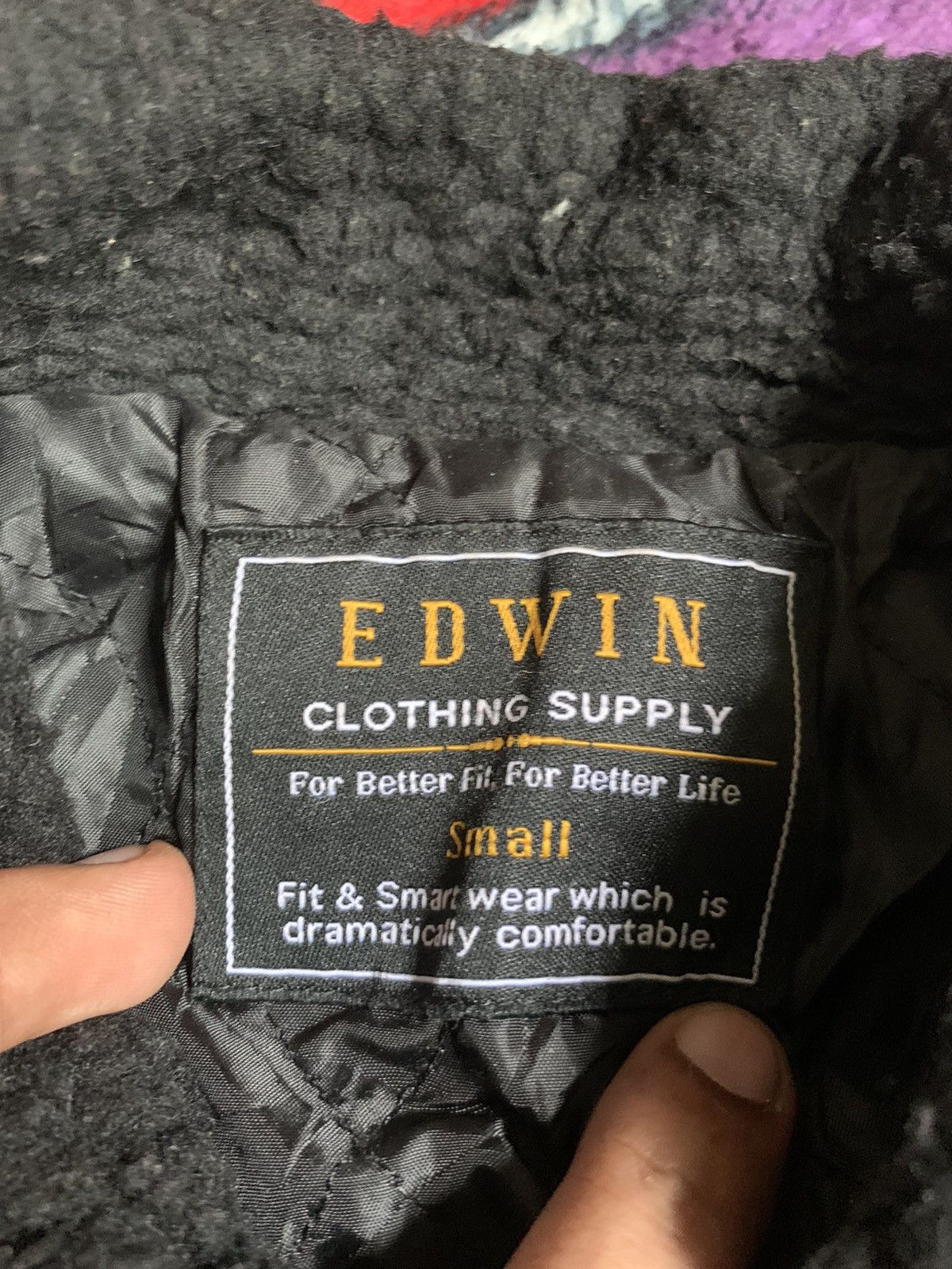 Edwin RARE EDWIN SHERPA JACKET WOOL RARE Size US S / EU 44-46 / 1 - 4 Thumbnail