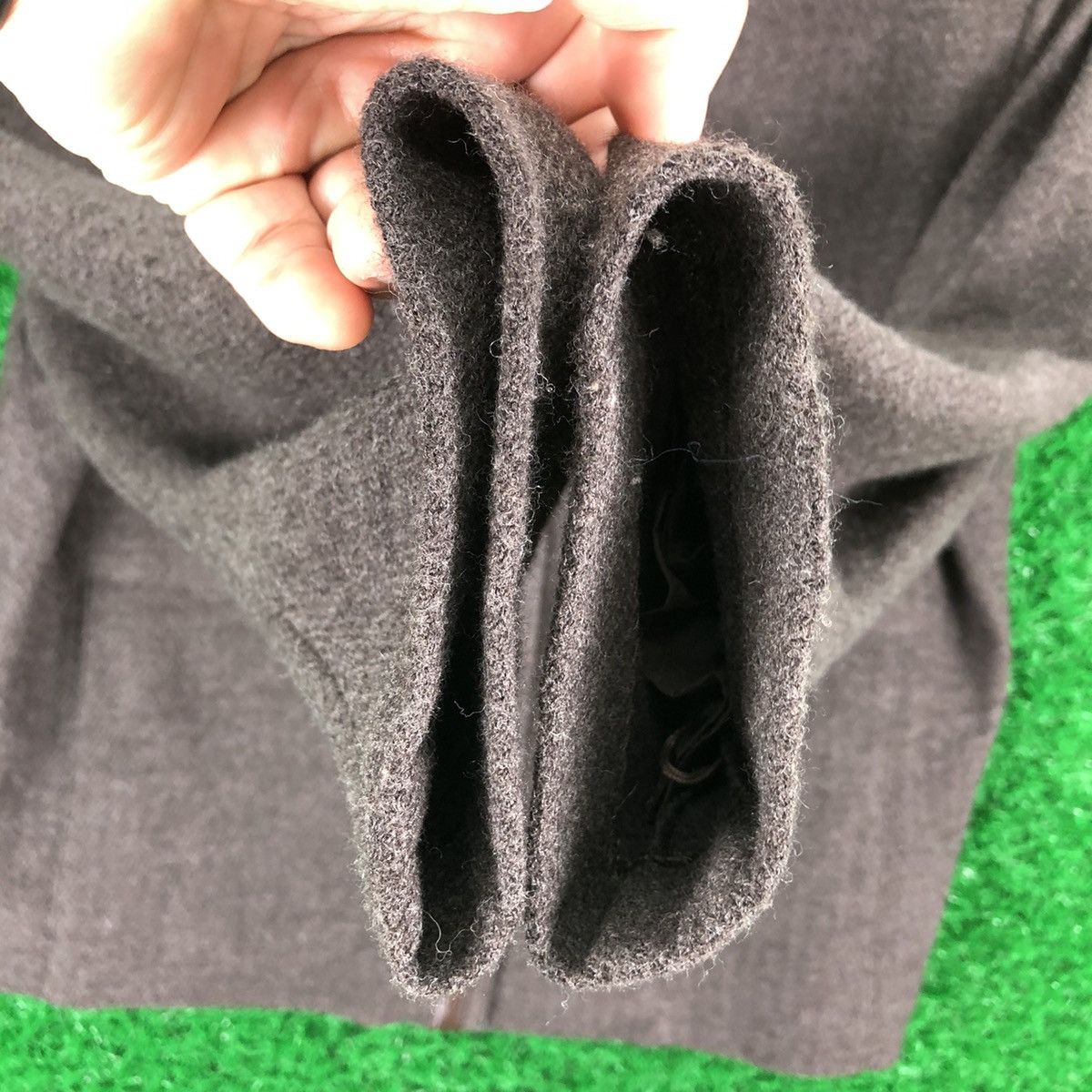 Japanese Brand × Vintage Vintage Wool Double Pocket Jacket For Women by Seninon Size S / US 4 / IT 40 - 8 Thumbnail