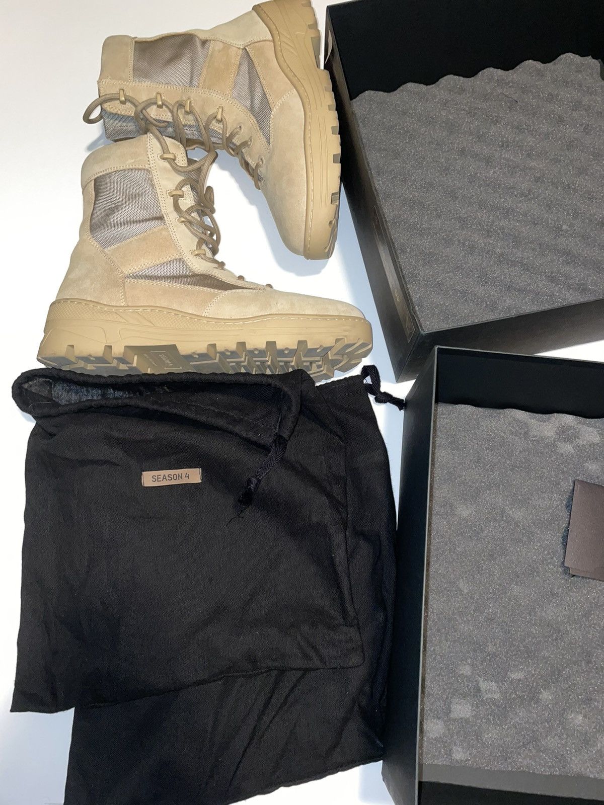 Yeezy Season 4 Boots Grailed