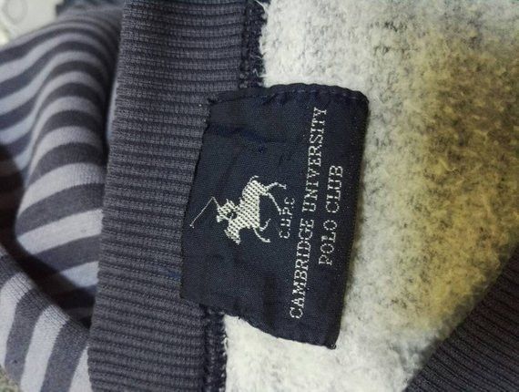 U.S. Polo Assn. 💥Rare💥 Sweatshirt Cambridge university Polo Club Striped Size US M / EU 48-50 / 2 - 5 Thumbnail