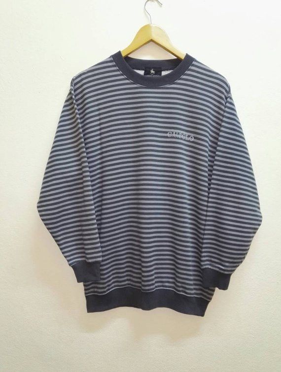 U.S. Polo Assn. 💥Rare💥 Sweatshirt Cambridge university Polo Club Striped Size US M / EU 48-50 / 2 - 1 Thumbnail