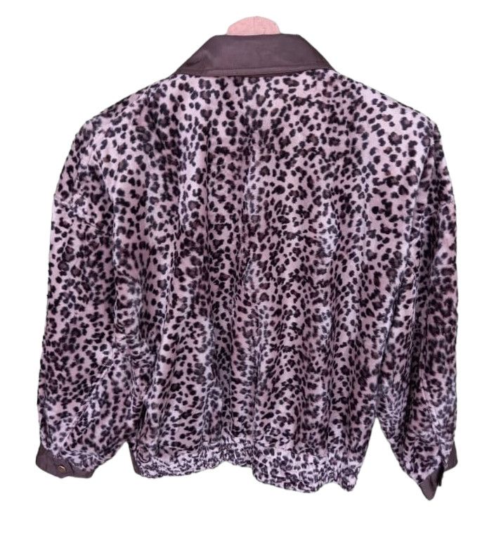 Japanese Brand Nice!! Leopard Fur Design Light Jacket Size M / US 6-8 / IT 42-44 - 5 Thumbnail