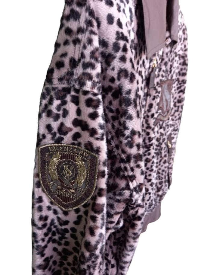 Japanese Brand Nice!! Leopard Fur Design Light Jacket Size M / US 6-8 / IT 42-44 - 11 Thumbnail