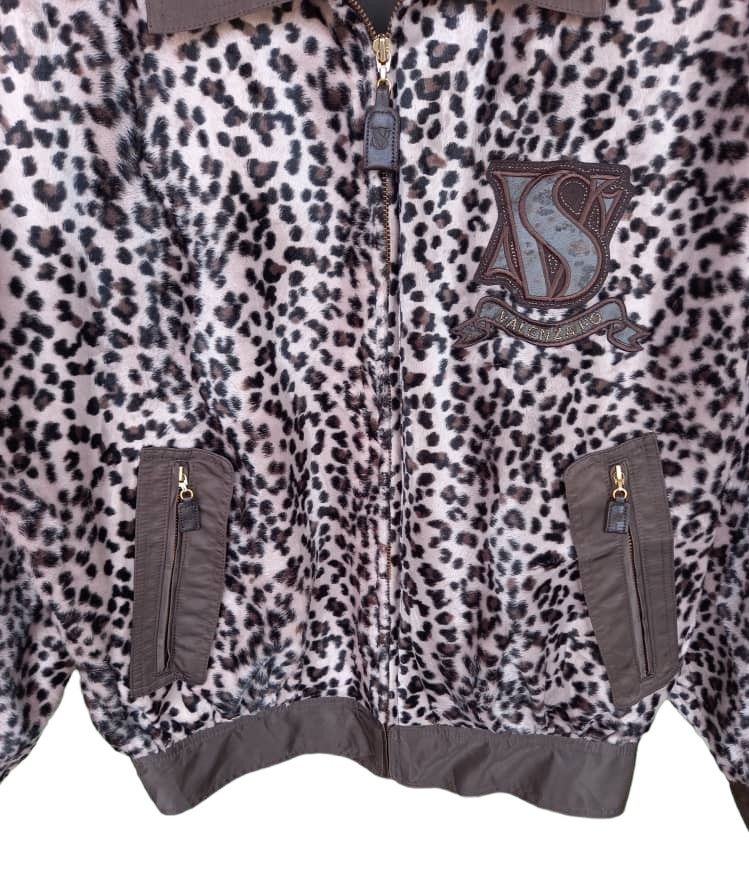 Japanese Brand Nice!! Leopard Fur Design Light Jacket Size M / US 6-8 / IT 42-44 - 4 Thumbnail