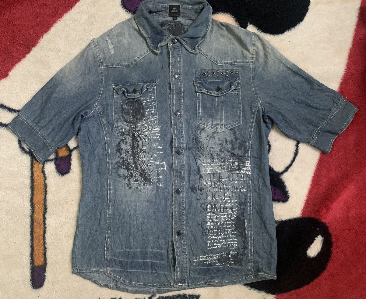 Japanese Brand × Seditionaries SEMANTIC DESIGN PUNK STYLE BUTTONUP Size US M / EU 48-50 / 2 - 3 Thumbnail