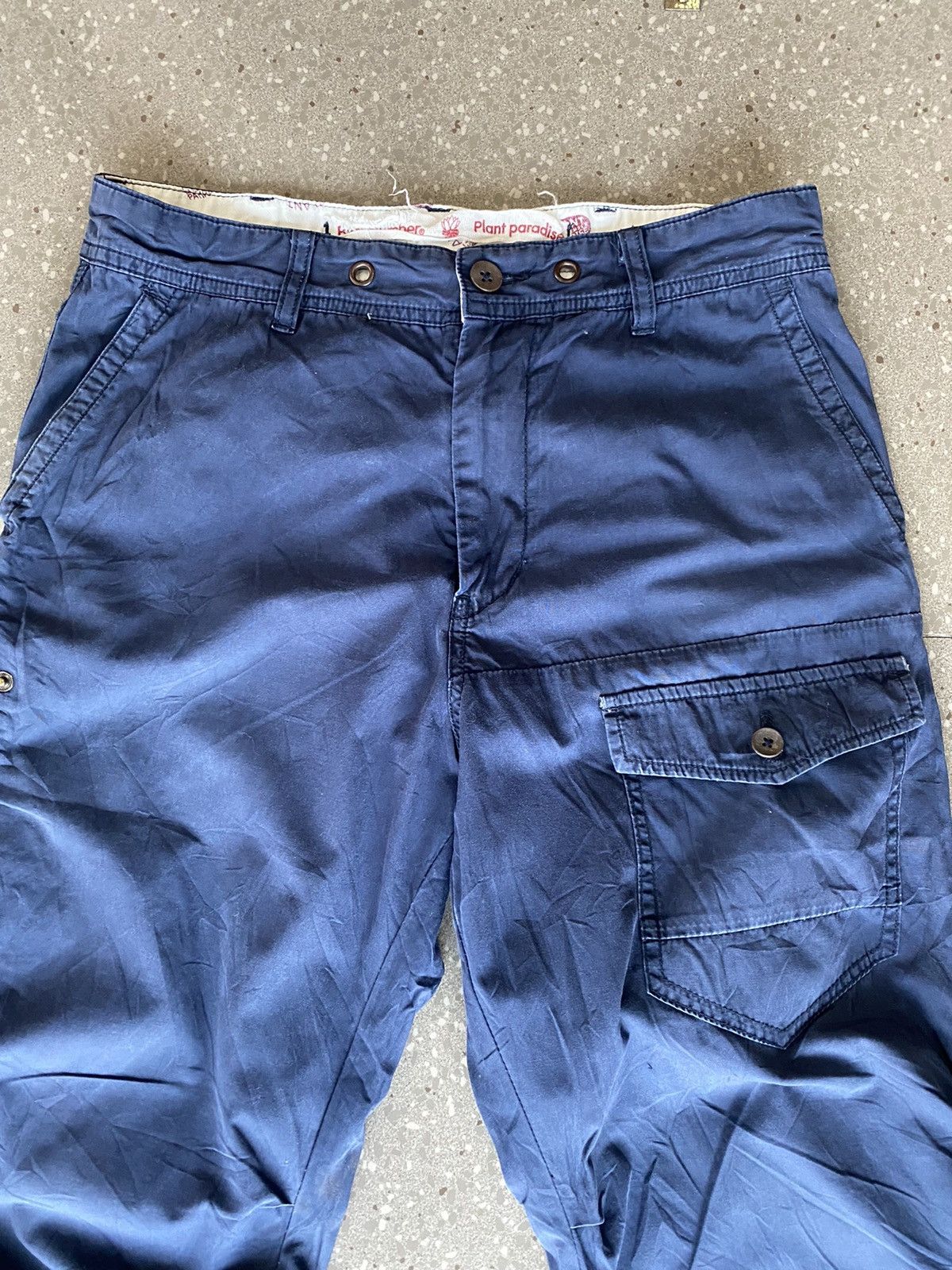 Beauty Beast Japanese Vintage back number tactical cargo pants 5 pocket Size US 31 - 4 Thumbnail