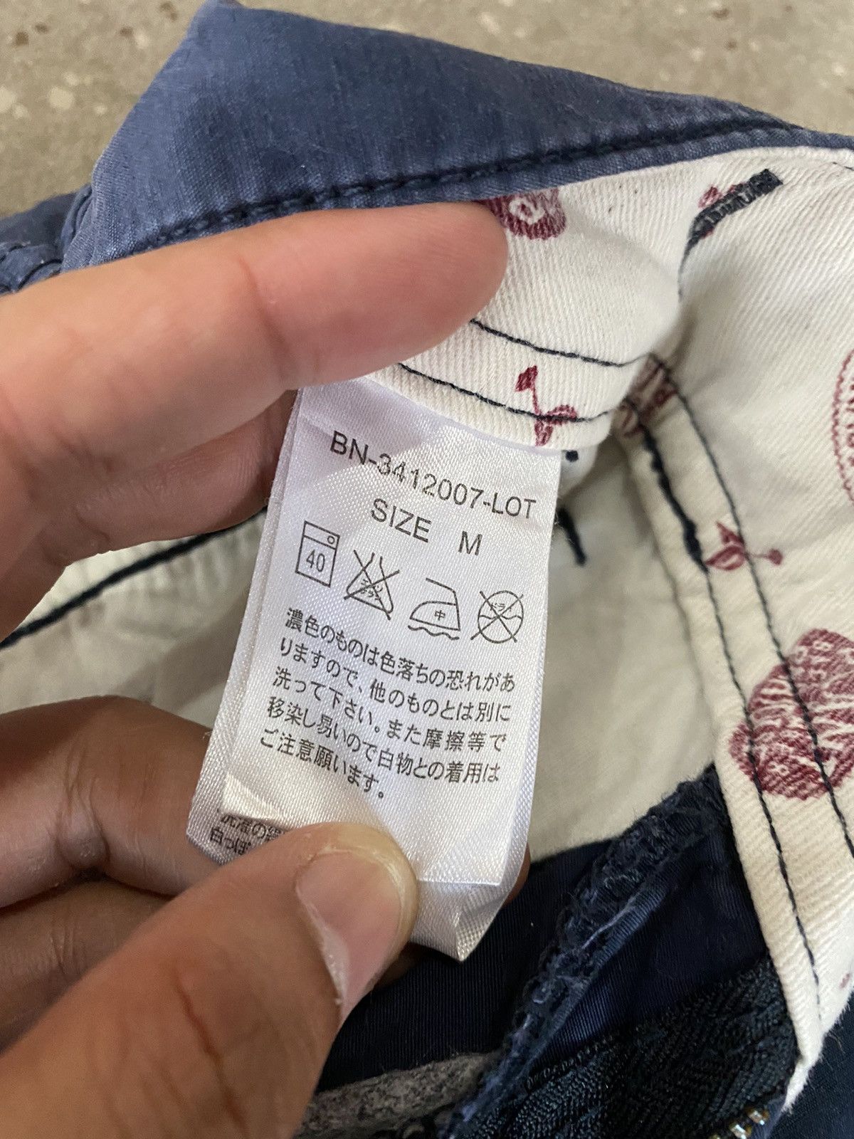 Beauty Beast Japanese Vintage back number tactical cargo pants 5 pocket Size US 31 - 6 Thumbnail