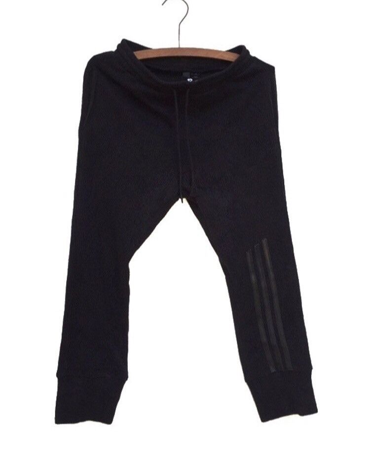 image of Y 3 x Yohji Yamamoto Adidas Y-3 Yohji Yamamoto Track Pants in Black, Men's (Size 26)