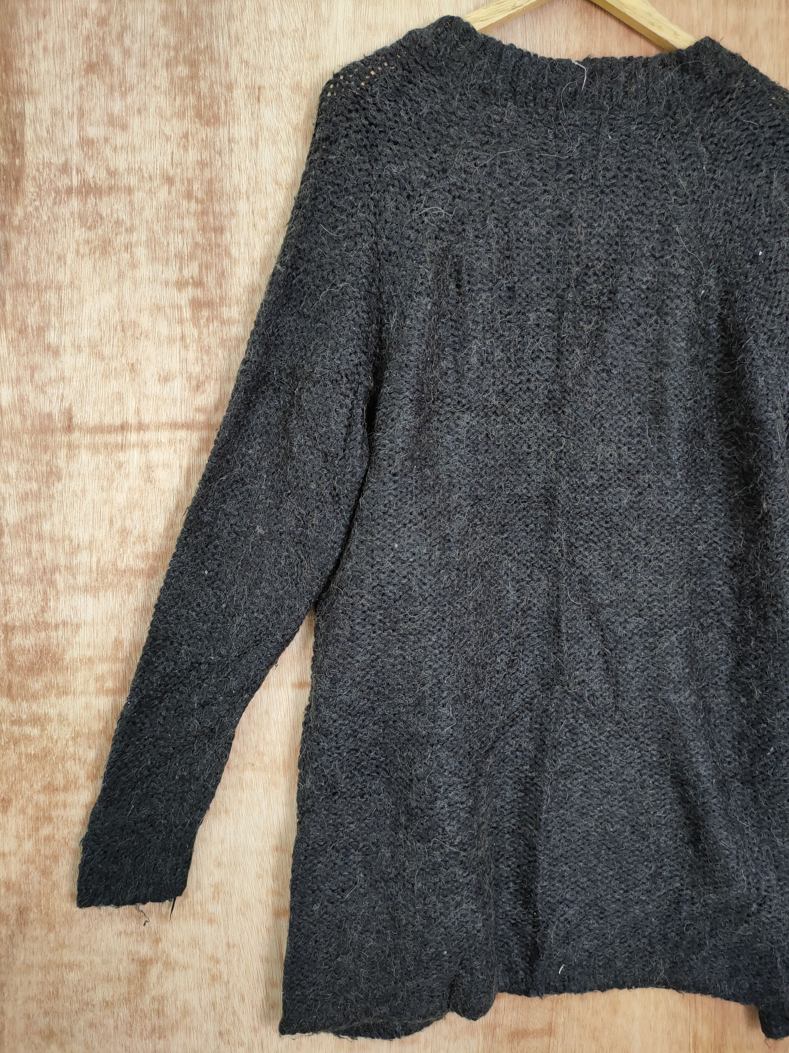 Japanese Brand Azul japan cardigan mohair knitwear #4219 Size US L / EU 52-54 / 3 - 8 Thumbnail