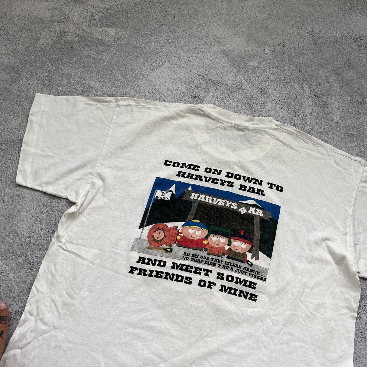 Vintage Vintage 90s Stella Artois South Park T-shirt Size XL Size US XL / EU 56 / 4 - 5 Thumbnail