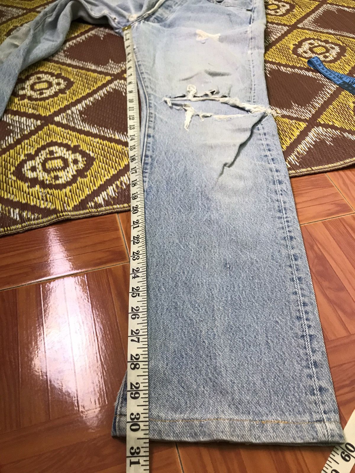 Levi's × Vintage vintage levis 80s 501 button 550 usa very rare Size US 30 / EU 46 - 14 Thumbnail