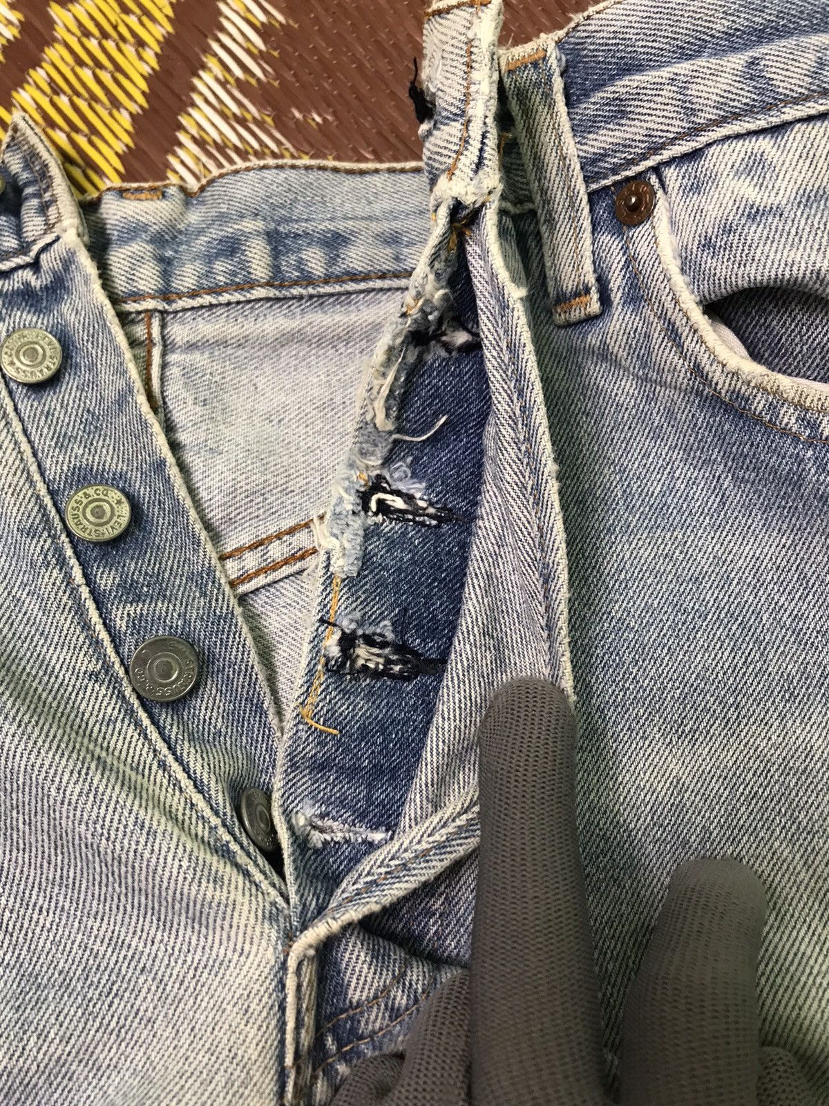 Levi's × Vintage vintage levis 80s 501 button 550 usa very rare Size US 30 / EU 46 - 5 Thumbnail