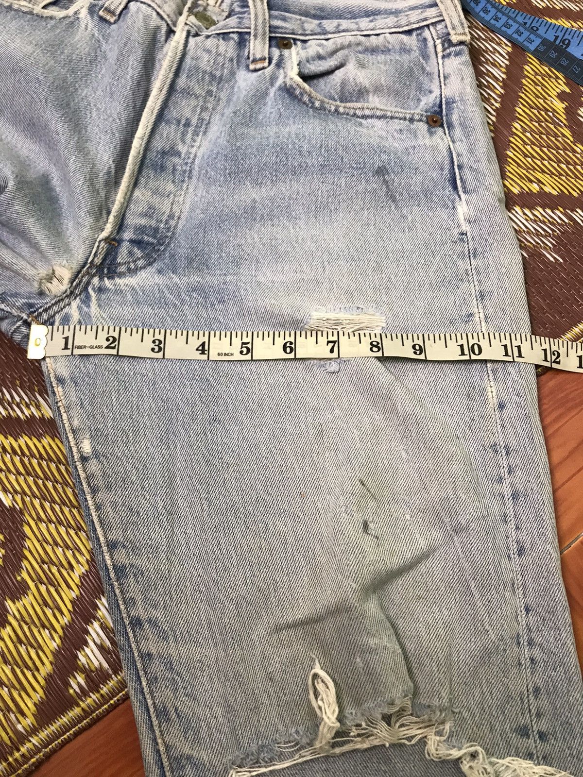 Levi's × Vintage vintage levis 80s 501 button 550 usa very rare Size US 30 / EU 46 - 15 Thumbnail