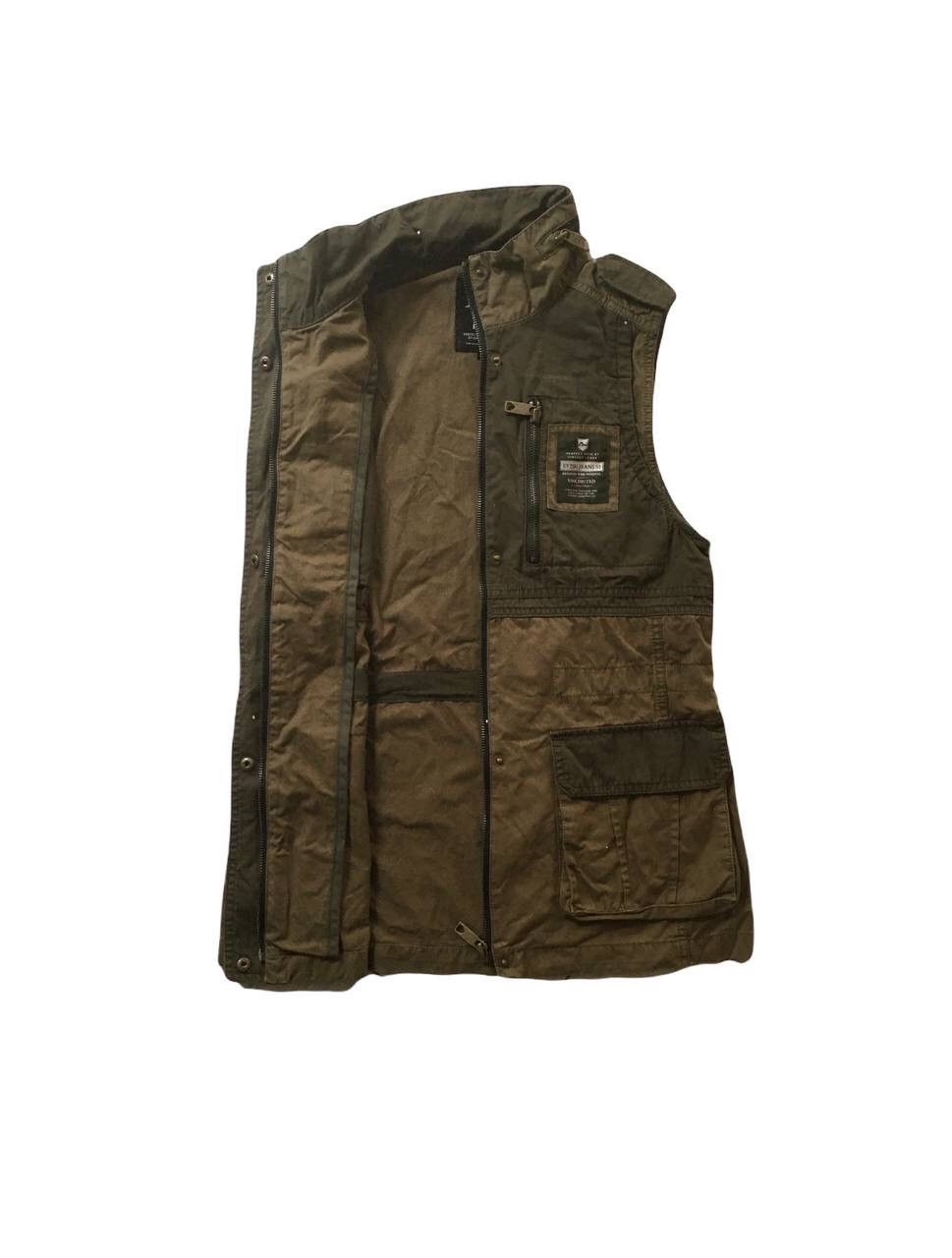 Japanese Brand Evisu Tactical Pocket Rare Vests Size US XS / EU 42 / 0 - 5 Thumbnail