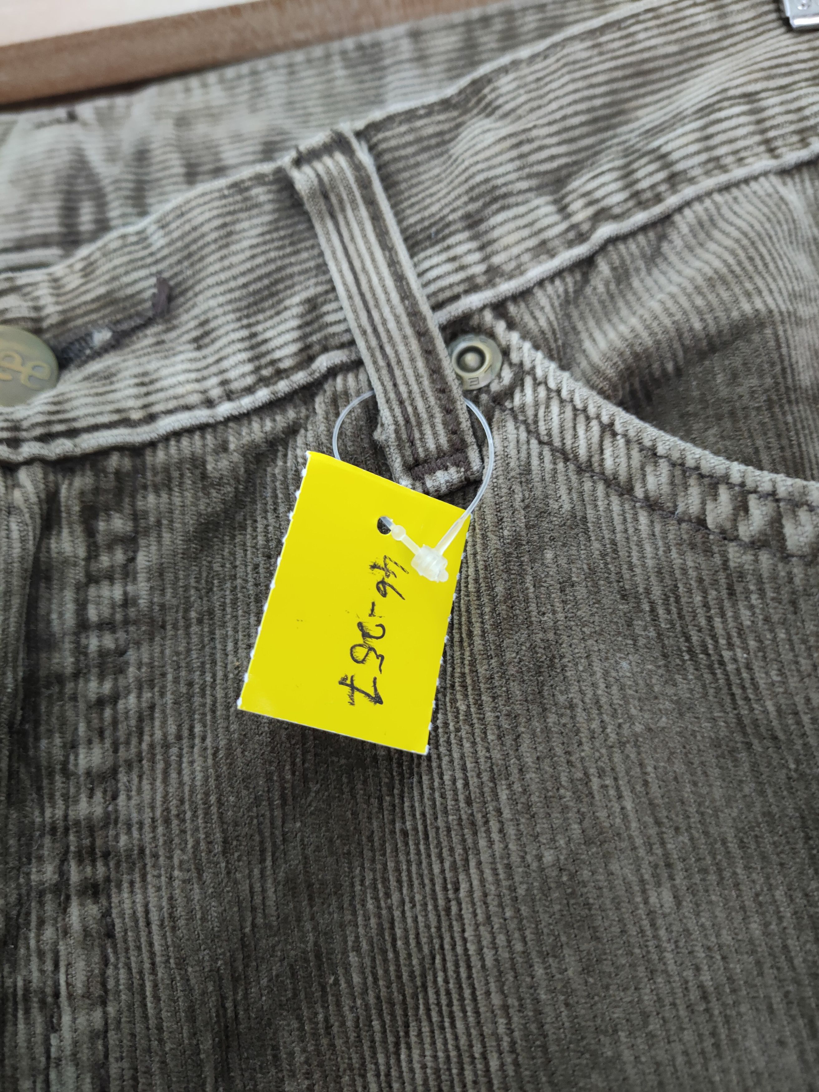 Lee DLL Lee corduroy vintage faded brown pants #sp46-257T Size US 32 / EU 48 - 6 Thumbnail