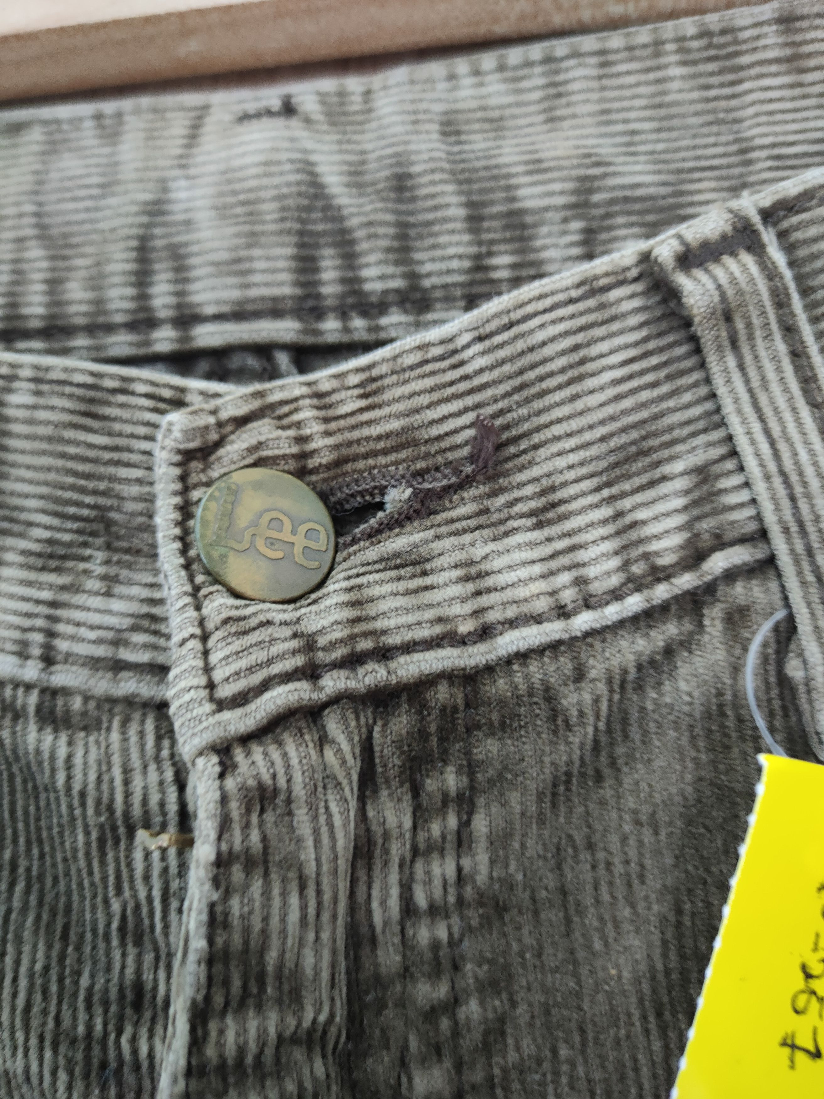 Lee DLL Lee corduroy vintage faded brown pants #sp46-257T Size US 32 / EU 48 - 8 Thumbnail
