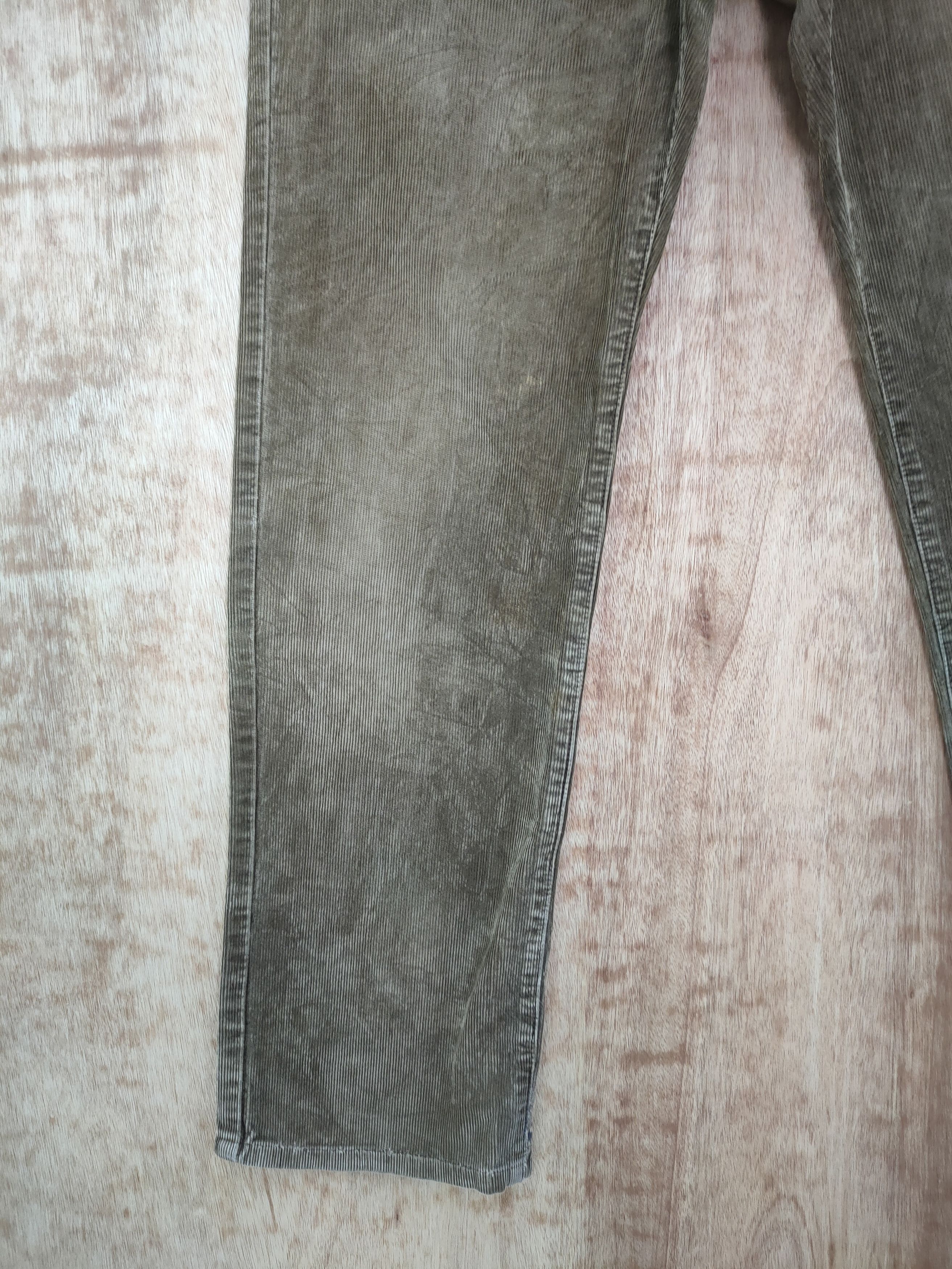 Lee DLL Lee corduroy vintage faded brown pants #sp46-257T Size US 32 / EU 48 - 2 Thumbnail