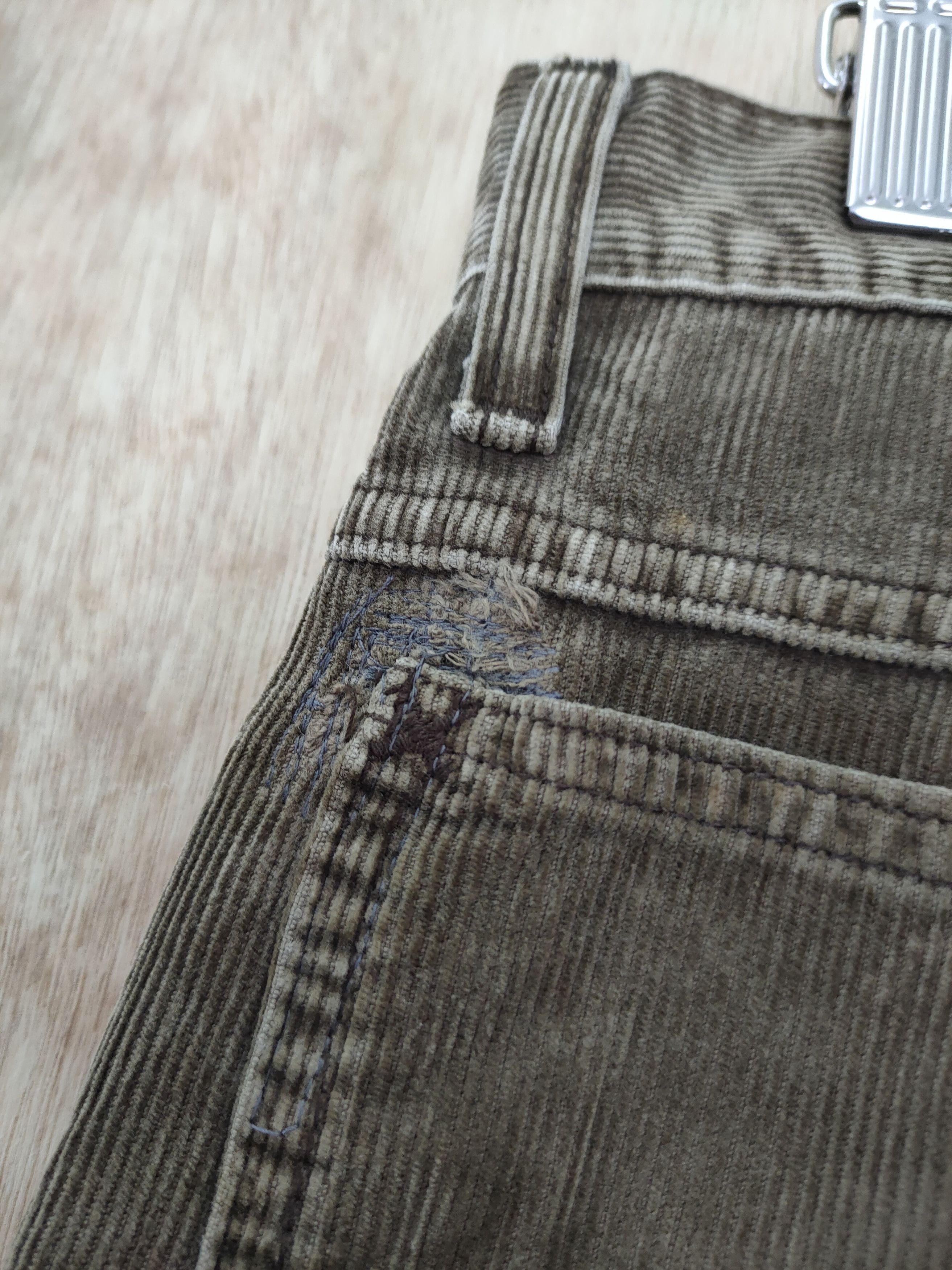Lee DLL Lee corduroy vintage faded brown pants #sp46-257T Size US 32 / EU 48 - 15 Thumbnail