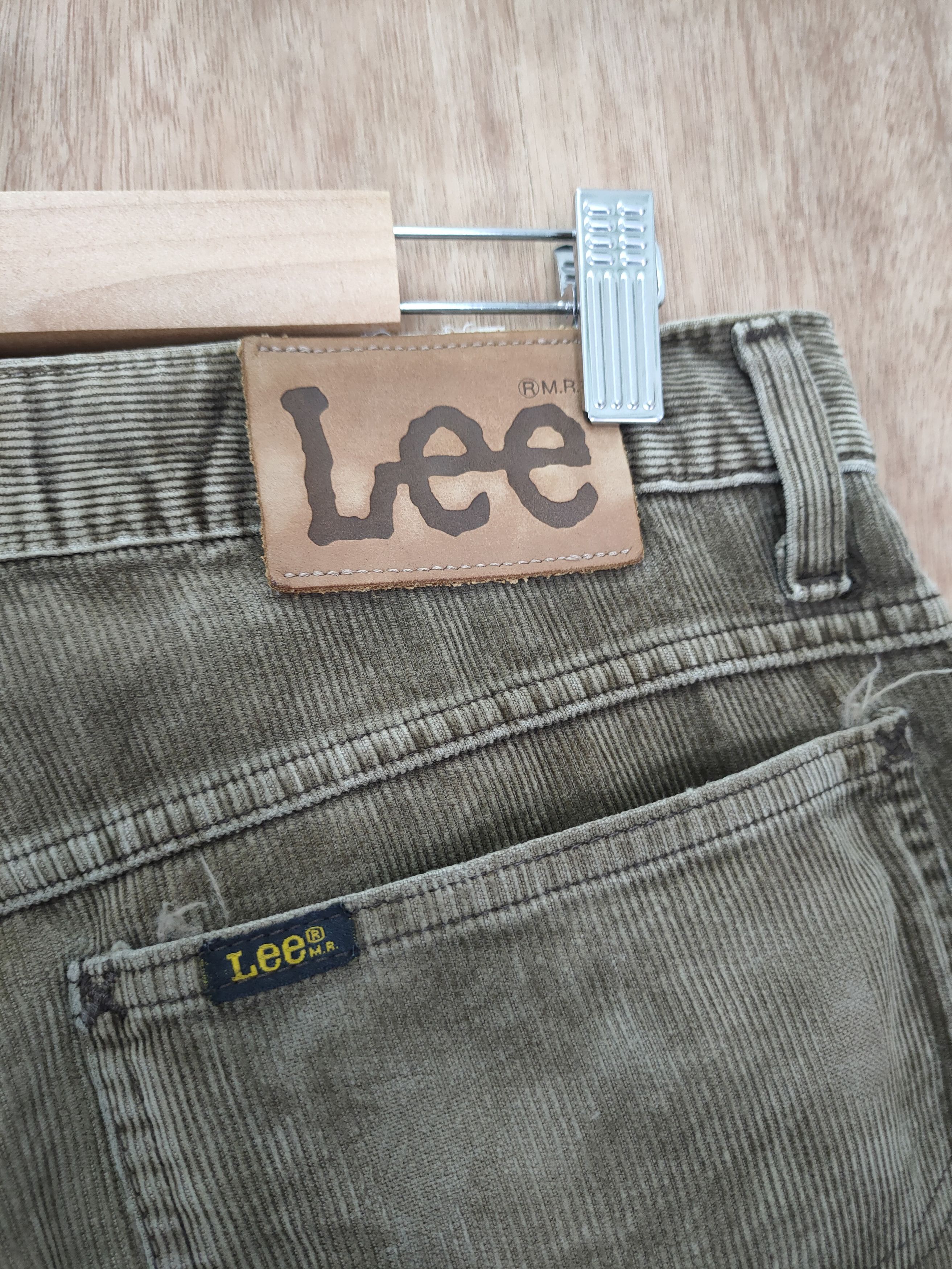 Lee DLL Lee corduroy vintage faded brown pants #sp46-257T Size US 32 / EU 48 - 14 Thumbnail