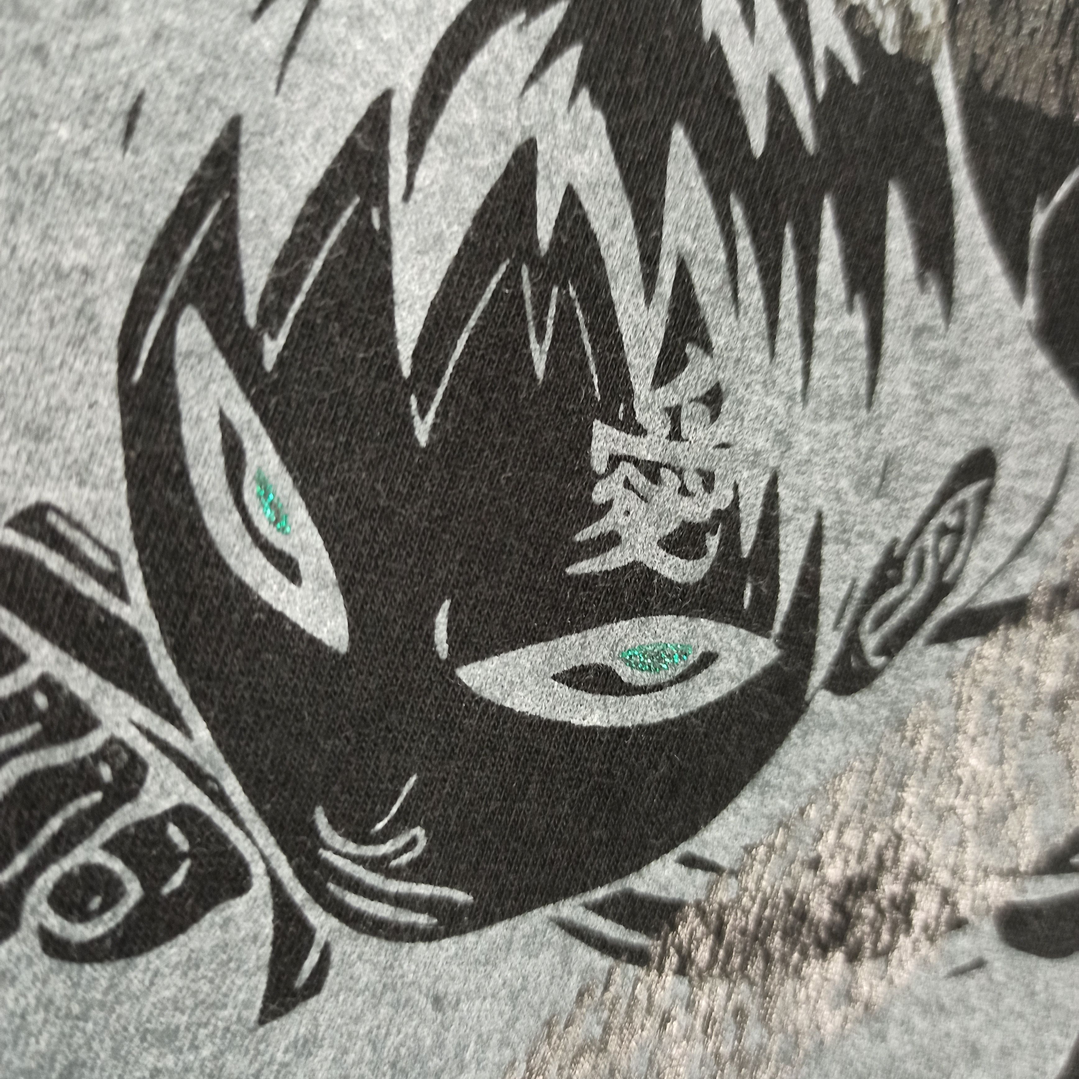 Anime Rare Gaara of the Desert X Naruto Shippuden Uniqlo Tshirt Size US XL / EU 56 / 4 - 3 Thumbnail