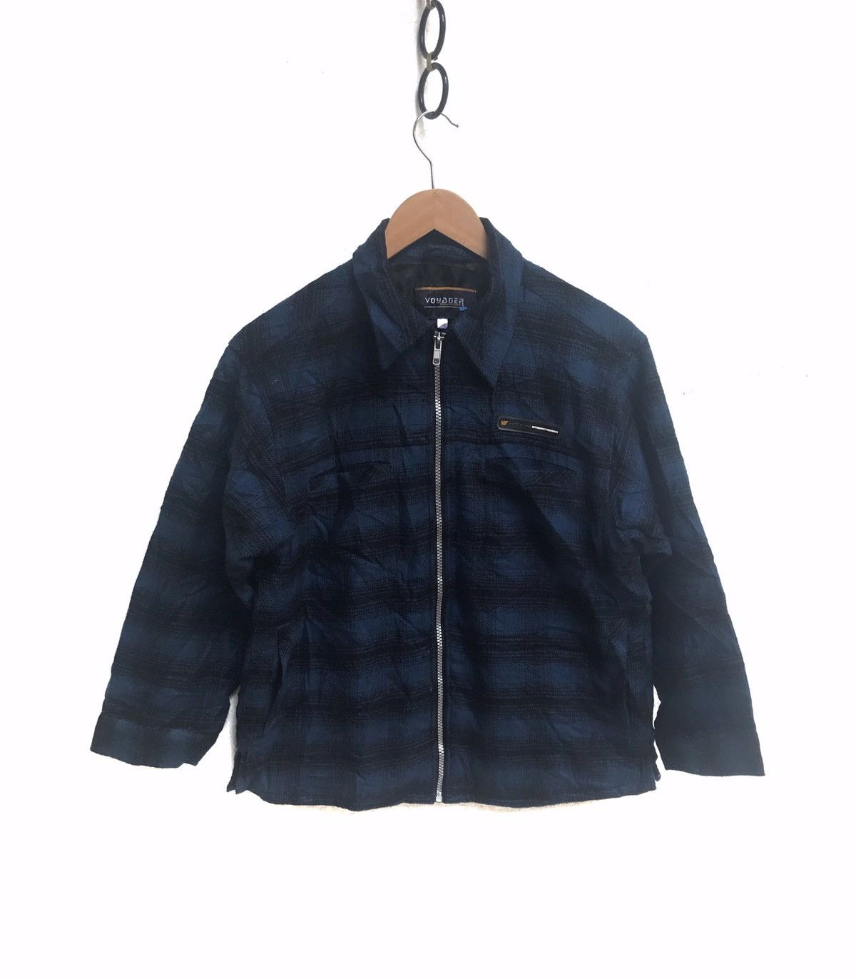 🔥Voyager Check Zipper Jacket
