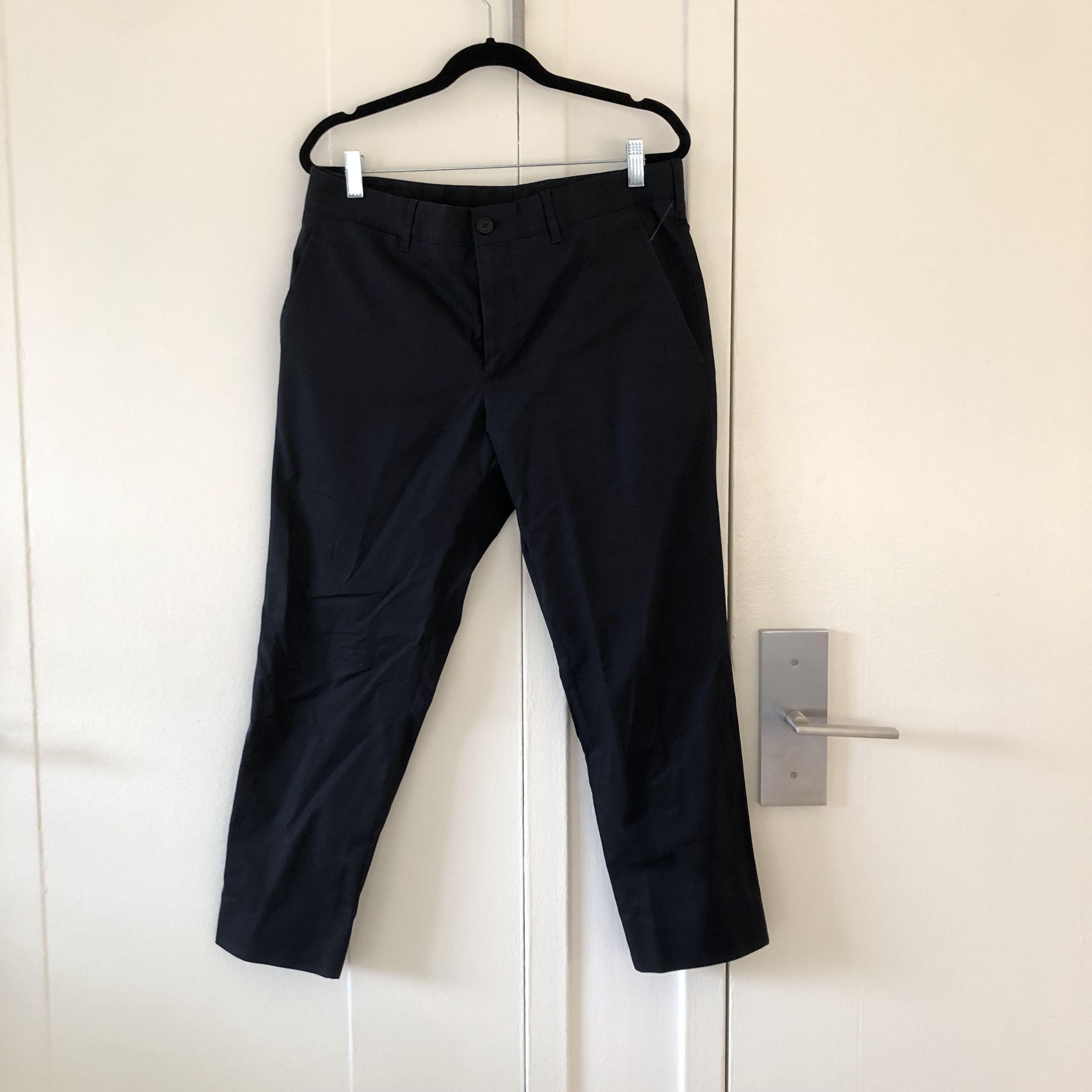 image of Prada Trousers in Navy, Men's (Size 34)