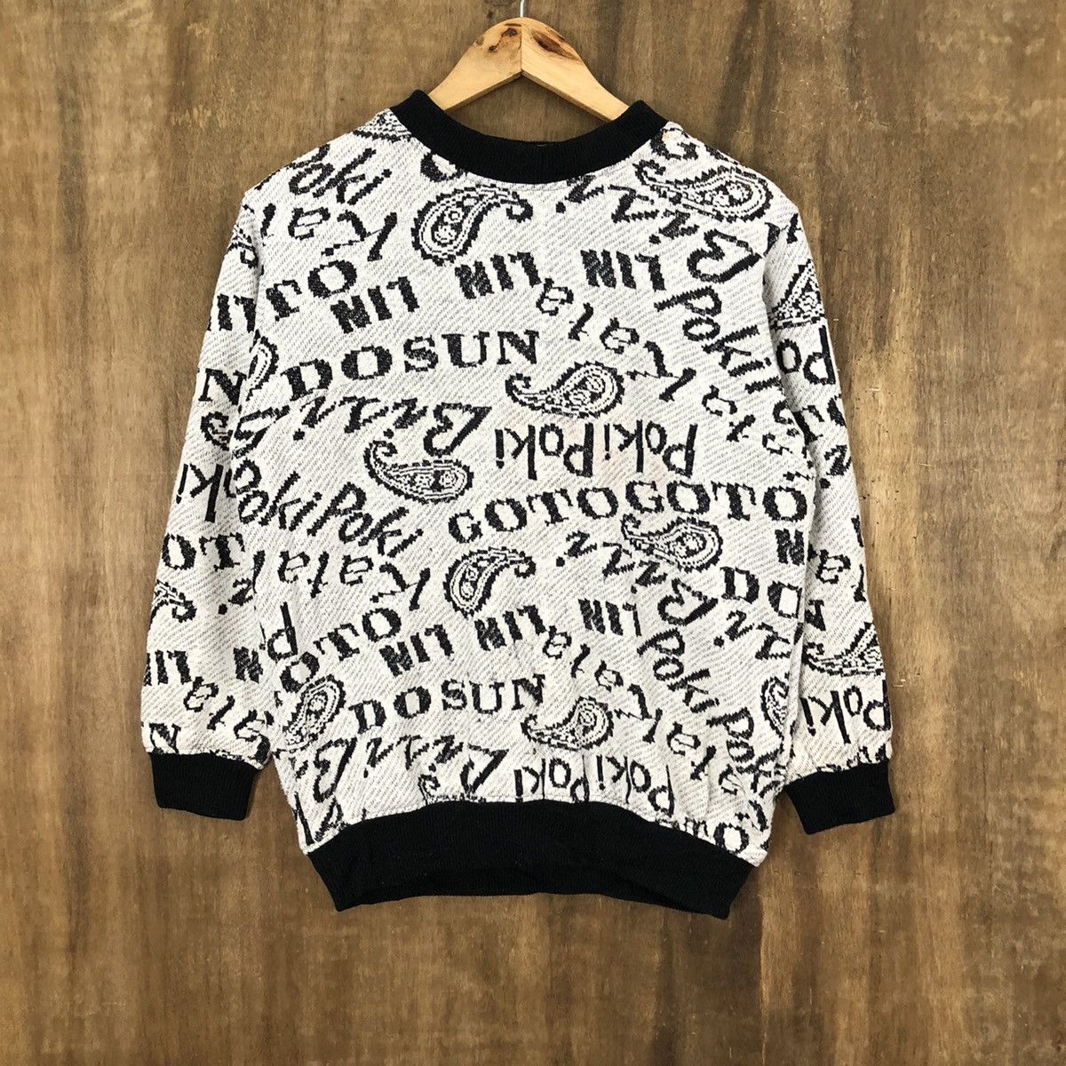 Aran Isles Knitwear × Japanese Brand Japanese Brand White Knitwear #042 Size US M / EU 48-50 / 2 - 2 Thumbnail