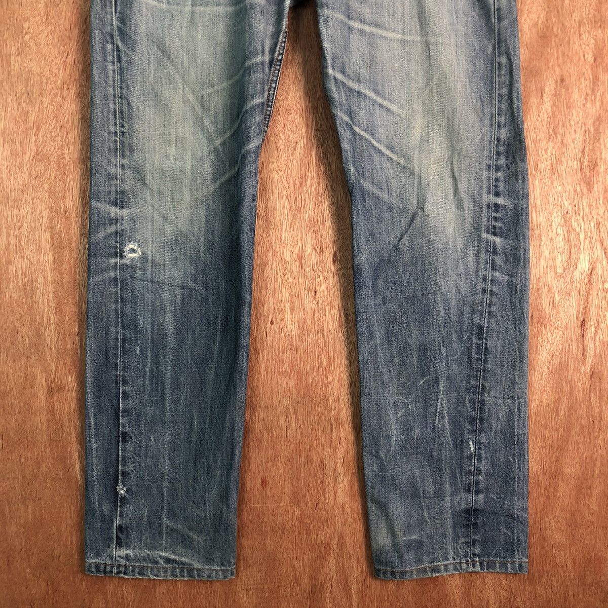 Diesel DLL Diesel Industry Blue Denim Jeans Pants #c160 Size US 34 / EU 50 - 3 Thumbnail