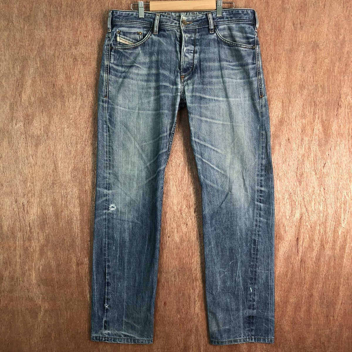 Diesel DLL Diesel Industry Blue Denim Jeans Pants #c160 Size US 34 / EU 50 - 1 Thumbnail