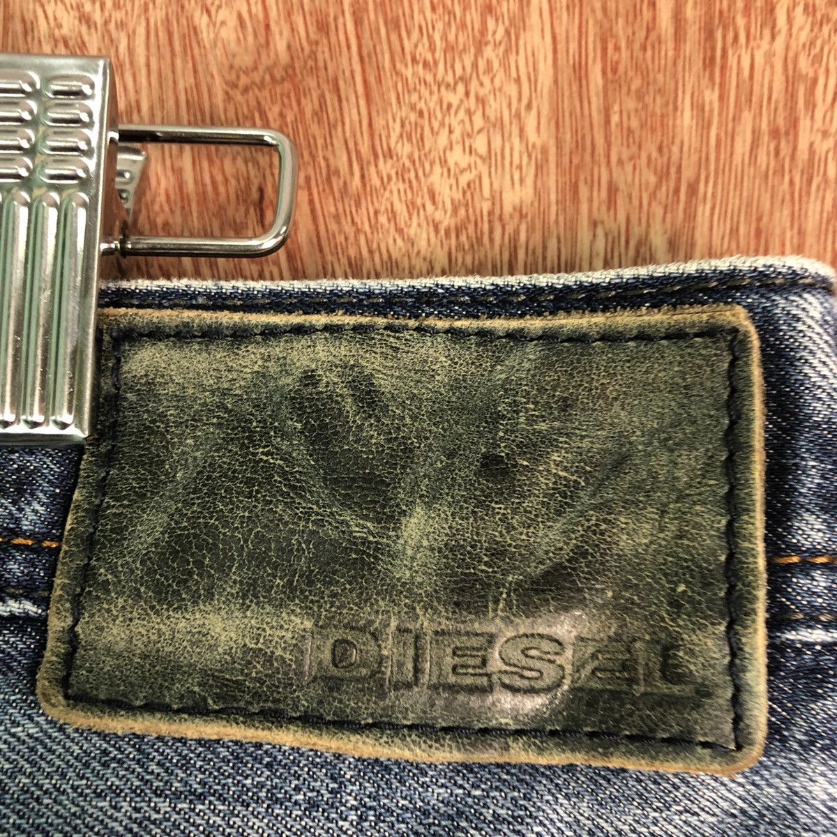 Diesel DLL Diesel Industry Blue Denim Jeans Pants #c160 Size US 34 / EU 50 - 10 Thumbnail
