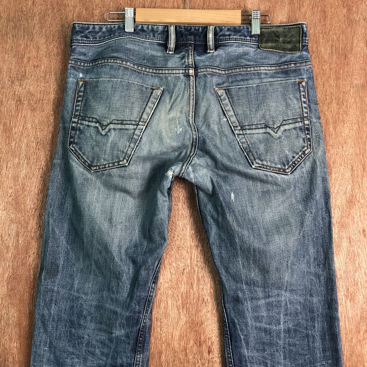 Diesel DLL Diesel Industry Blue Denim Jeans Pants #c160 Size US 34 / EU 50 - 8 Thumbnail