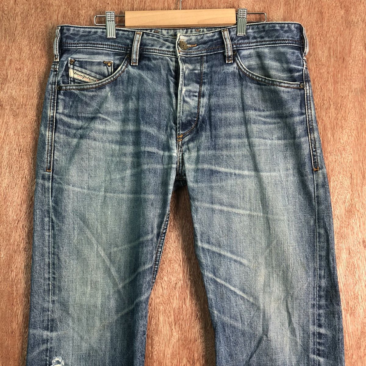 Diesel DLL Diesel Industry Blue Denim Jeans Pants #c160 Size US 34 / EU 50 - 2 Thumbnail
