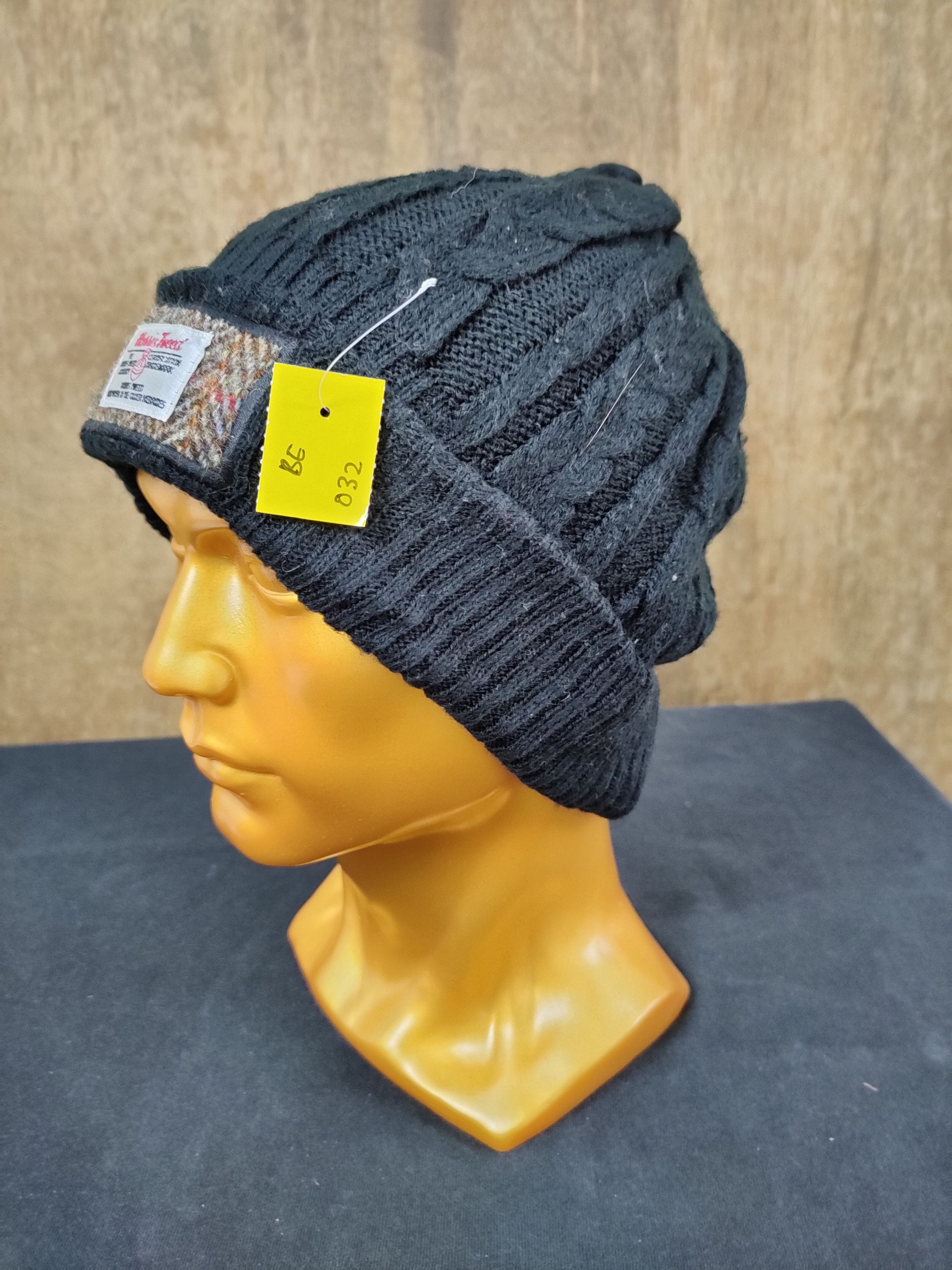 Harris Tweed Harris Twees snow cap beanie grey vintage streetwear #032 Size ONE SIZE - 2 Thumbnail