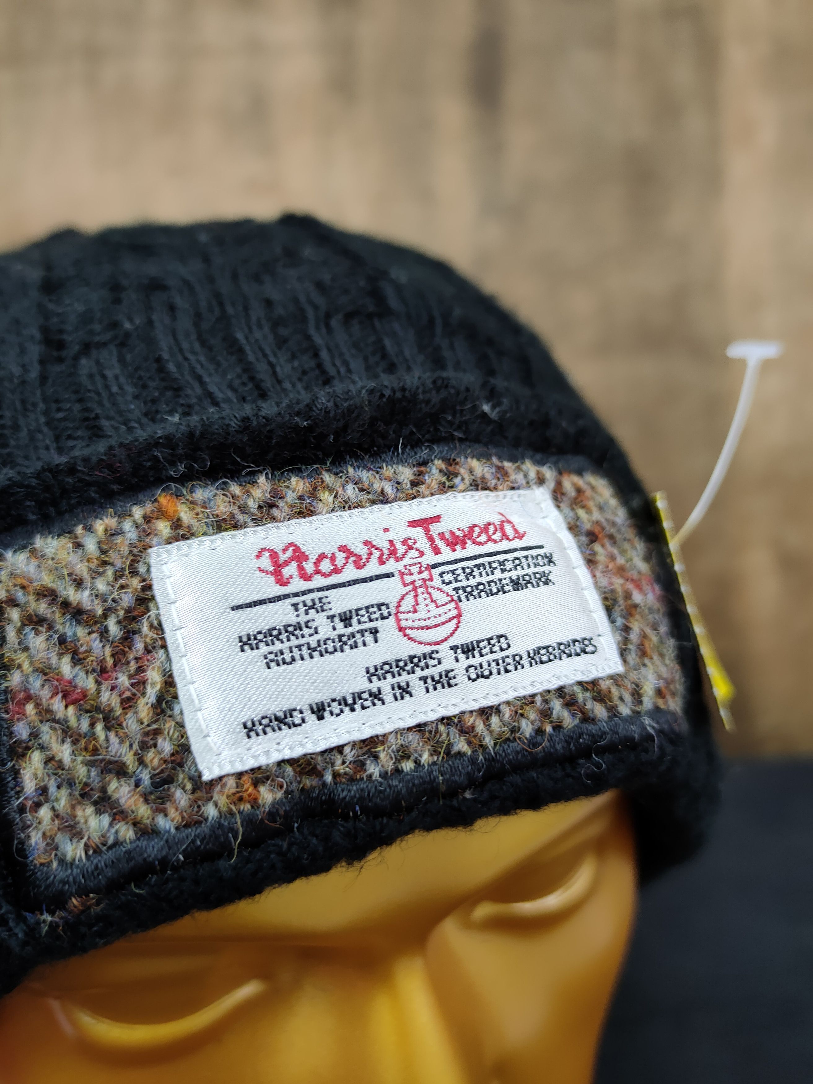 Harris Tweed Harris Twees snow cap beanie grey vintage streetwear #032 Size ONE SIZE - 5 Thumbnail