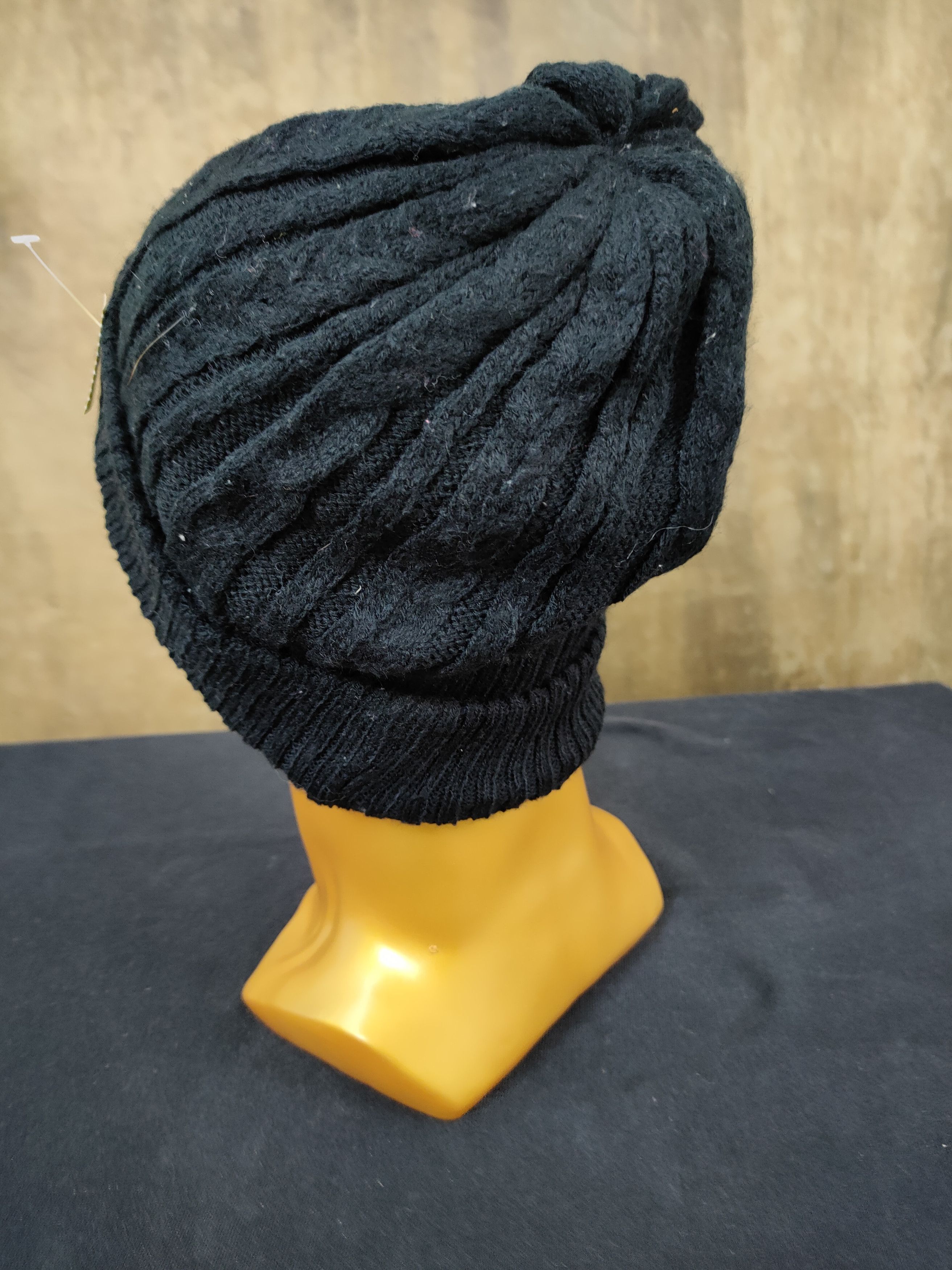 Harris Tweed Harris Twees snow cap beanie grey vintage streetwear #032 Size ONE SIZE - 3 Thumbnail