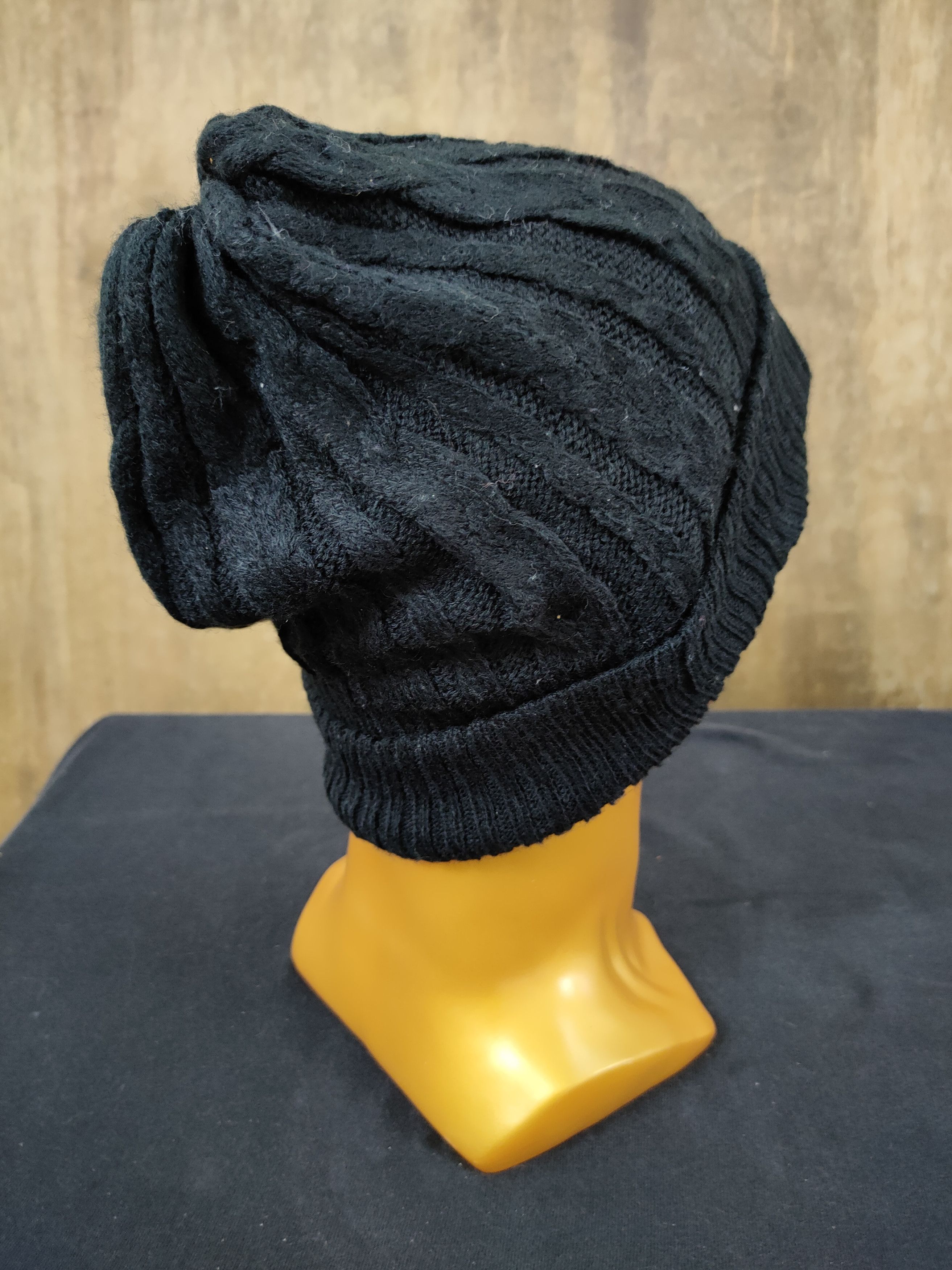 Harris Tweed Harris Twees snow cap beanie grey vintage streetwear #032 Size ONE SIZE - 4 Thumbnail