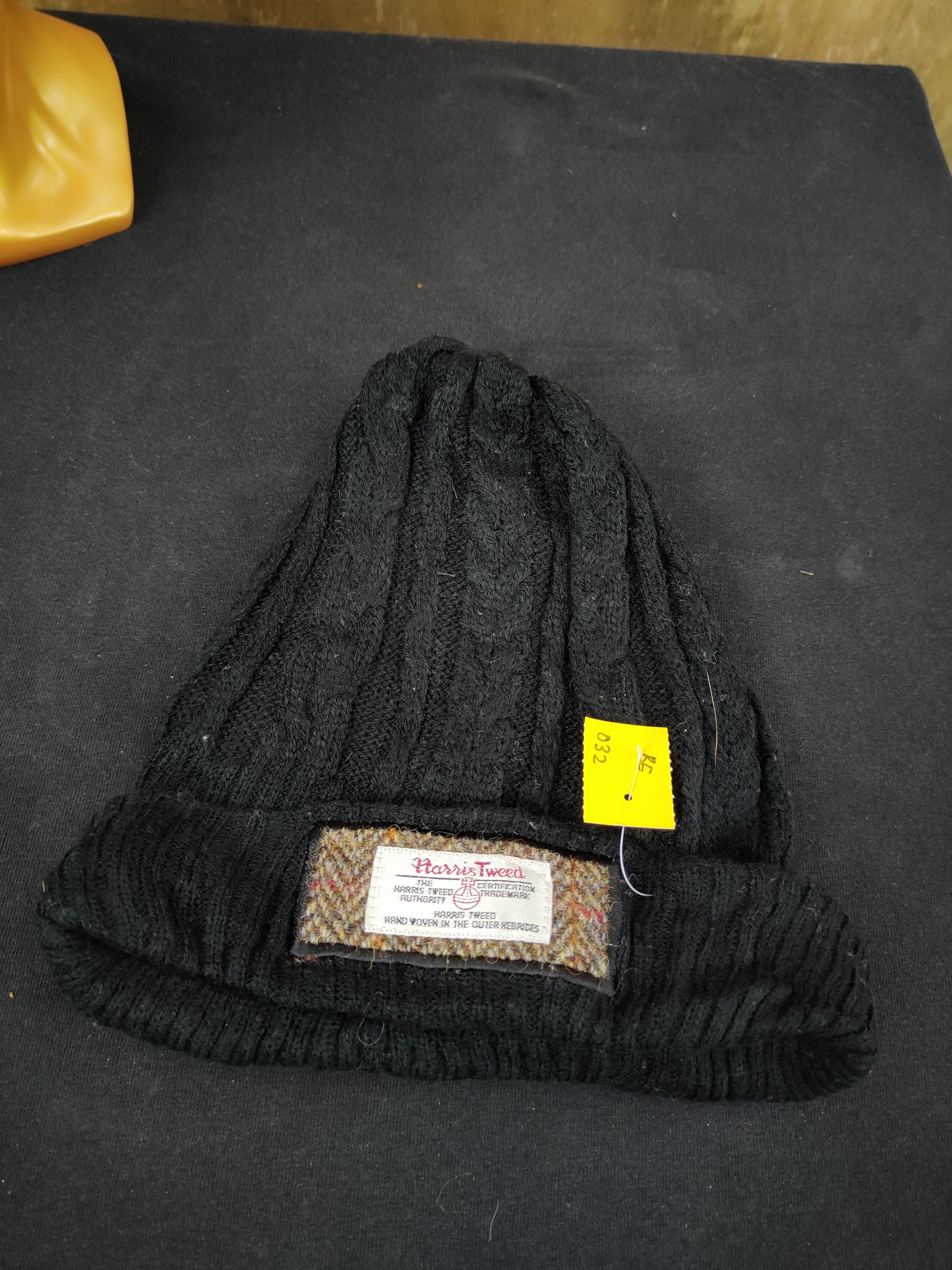 Harris Tweed Harris Twees snow cap beanie grey vintage streetwear #032 Size ONE SIZE - 6 Thumbnail