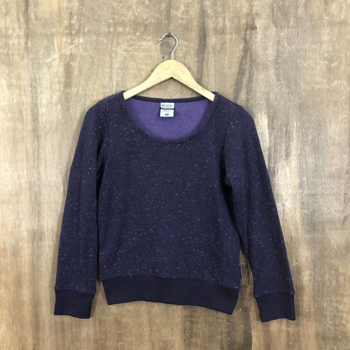 Columbia Columbia Purple Knitwear #145 Size US S / EU 44-46 / 1 - 1 Thumbnail