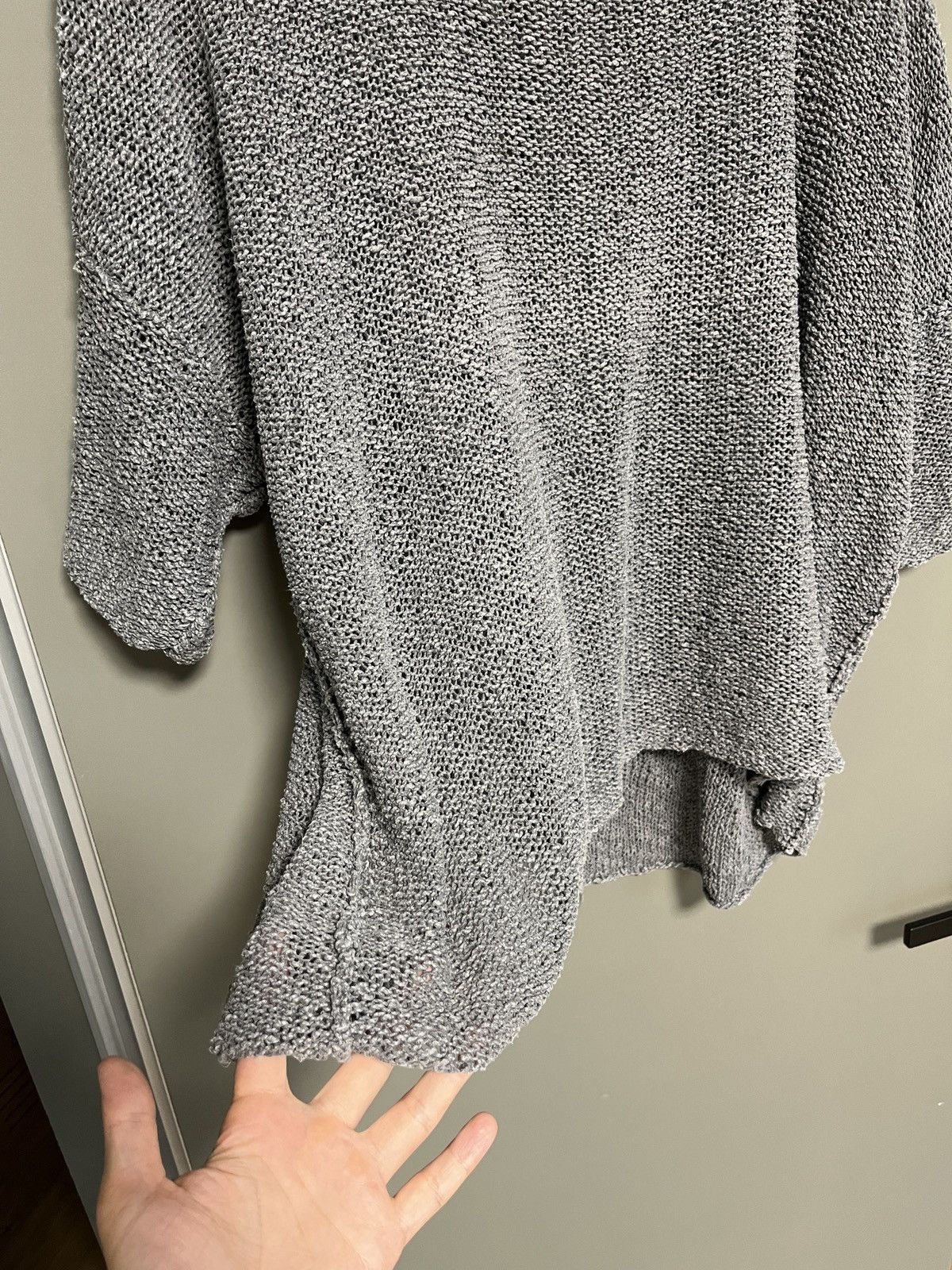 Barbara Speer Avant Garde Knited Oversized Sweater Cape