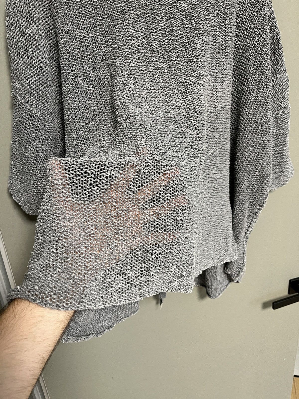 Barbara Speer Avant Garde Knited Oversized Sweater Cape